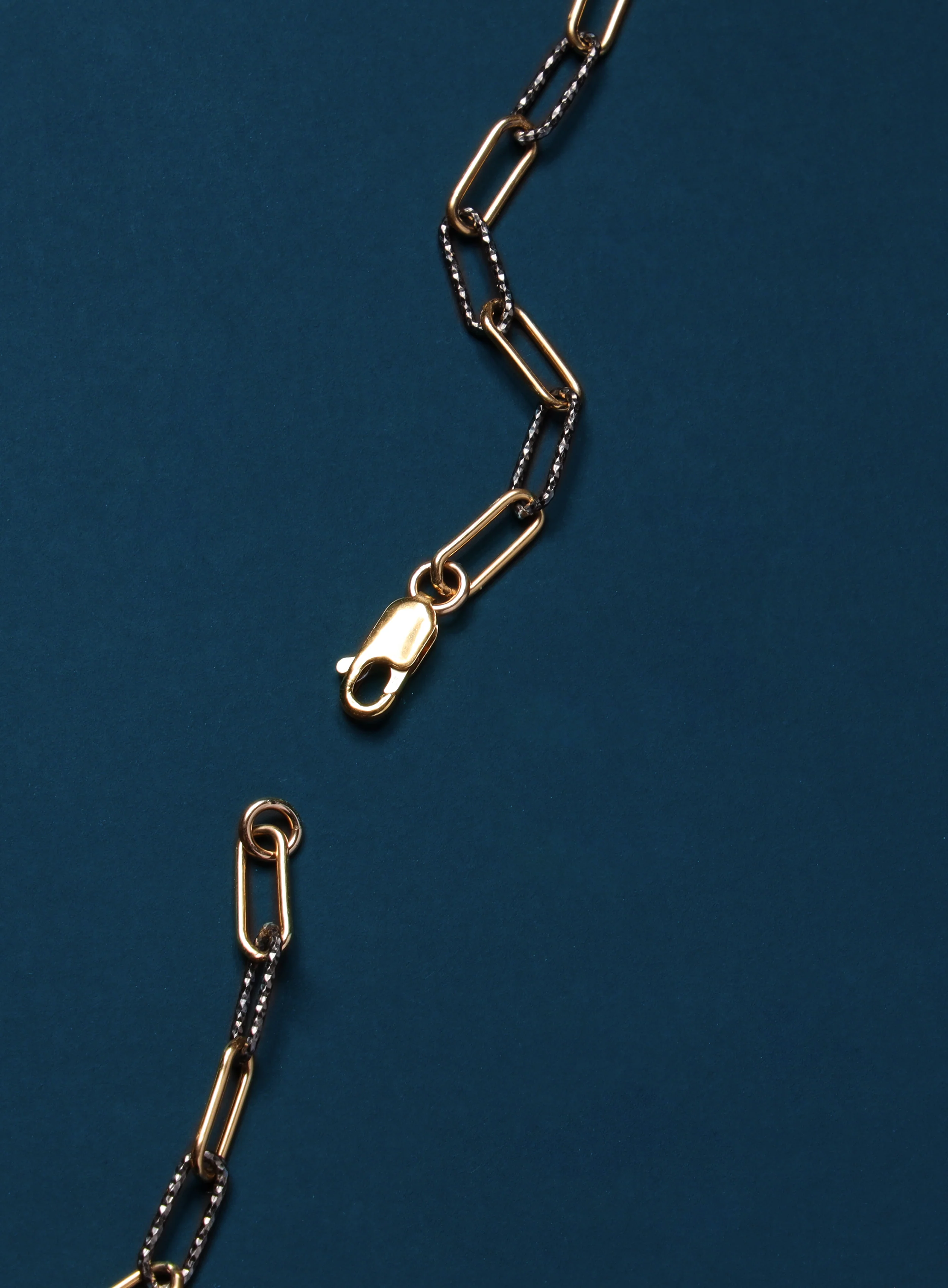 14k Gold Filled and Lasered Sterling Cable Chain - Image 5