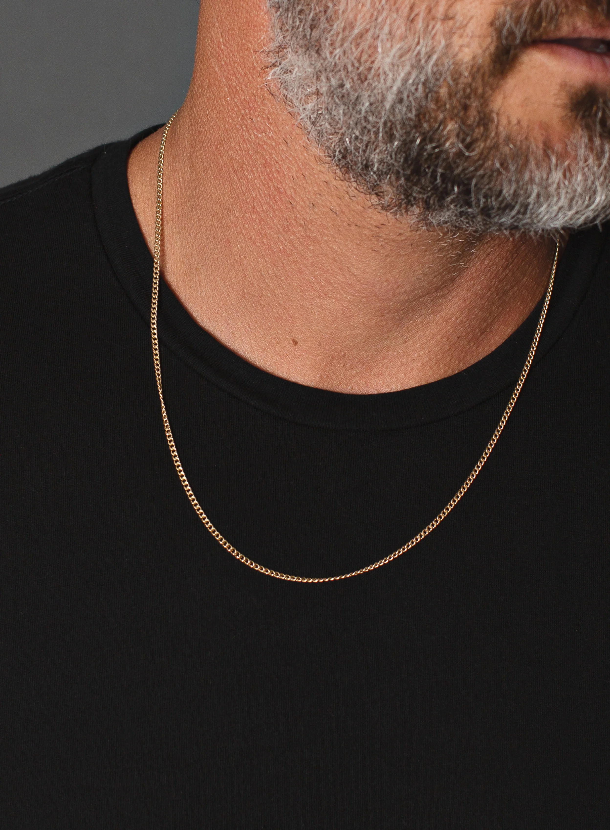 14k Gold Filled Cuban Chain Necklace for Men - Image 6