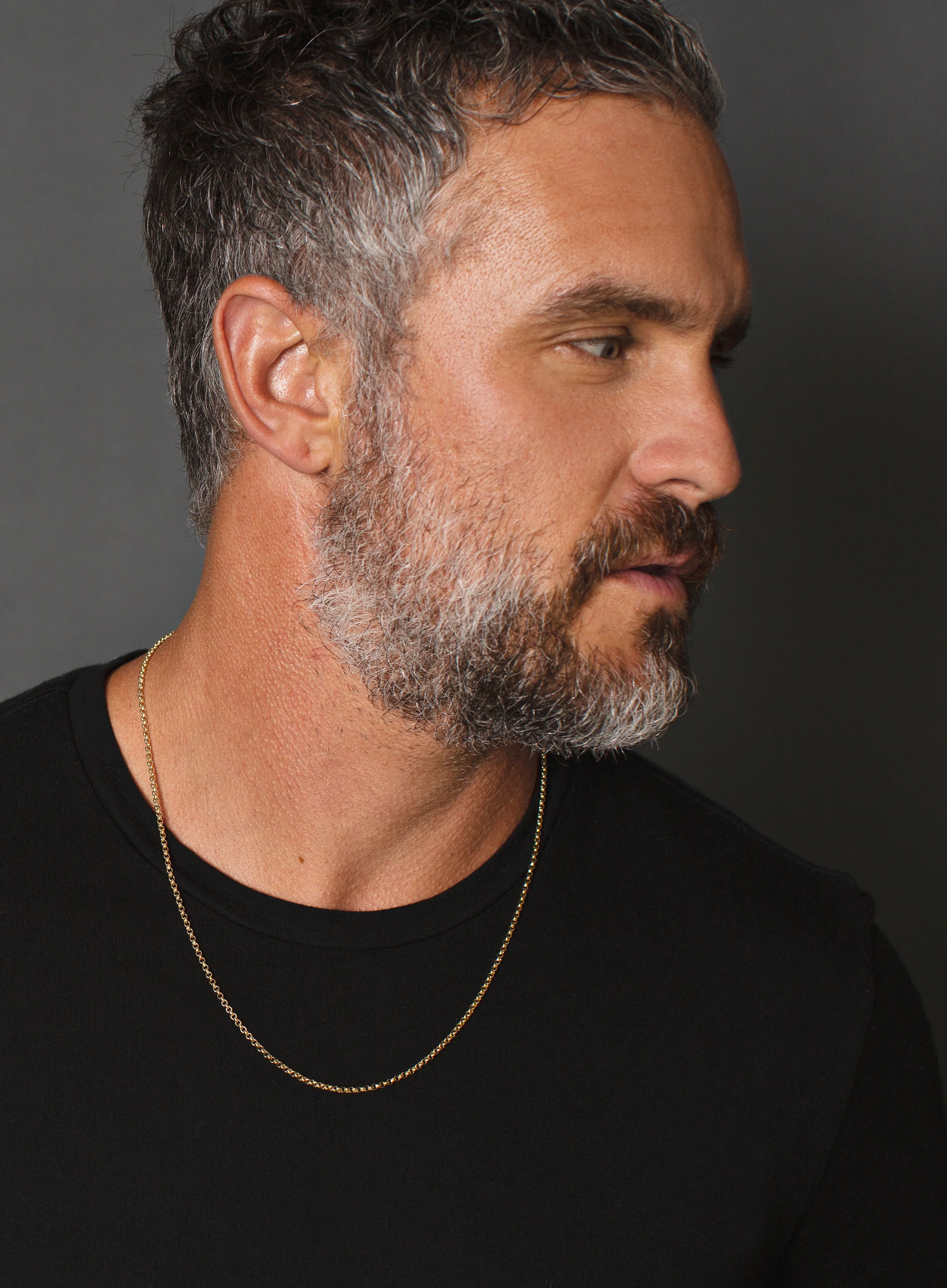 14k Gold Filled Rolo Chain Necklace for Men - Image 10