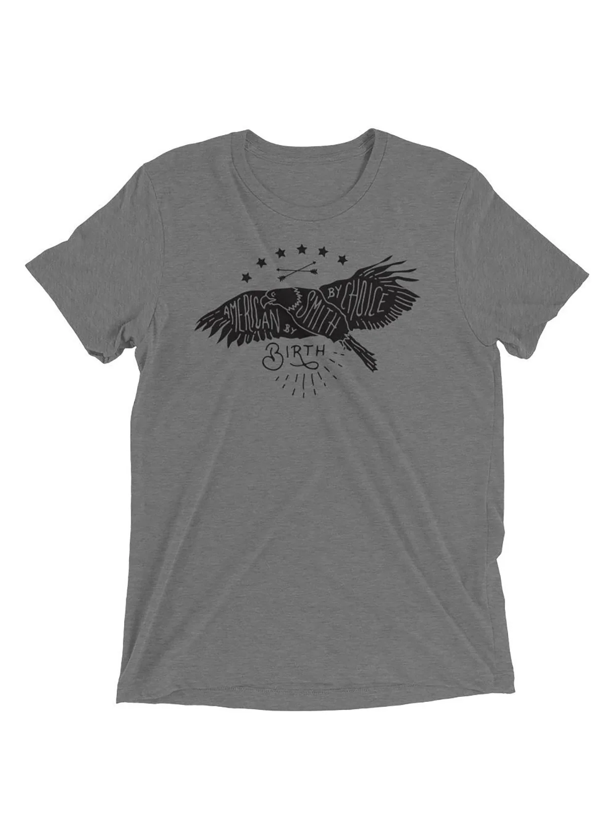 "American by Birth" Short sleeve t-shirt
