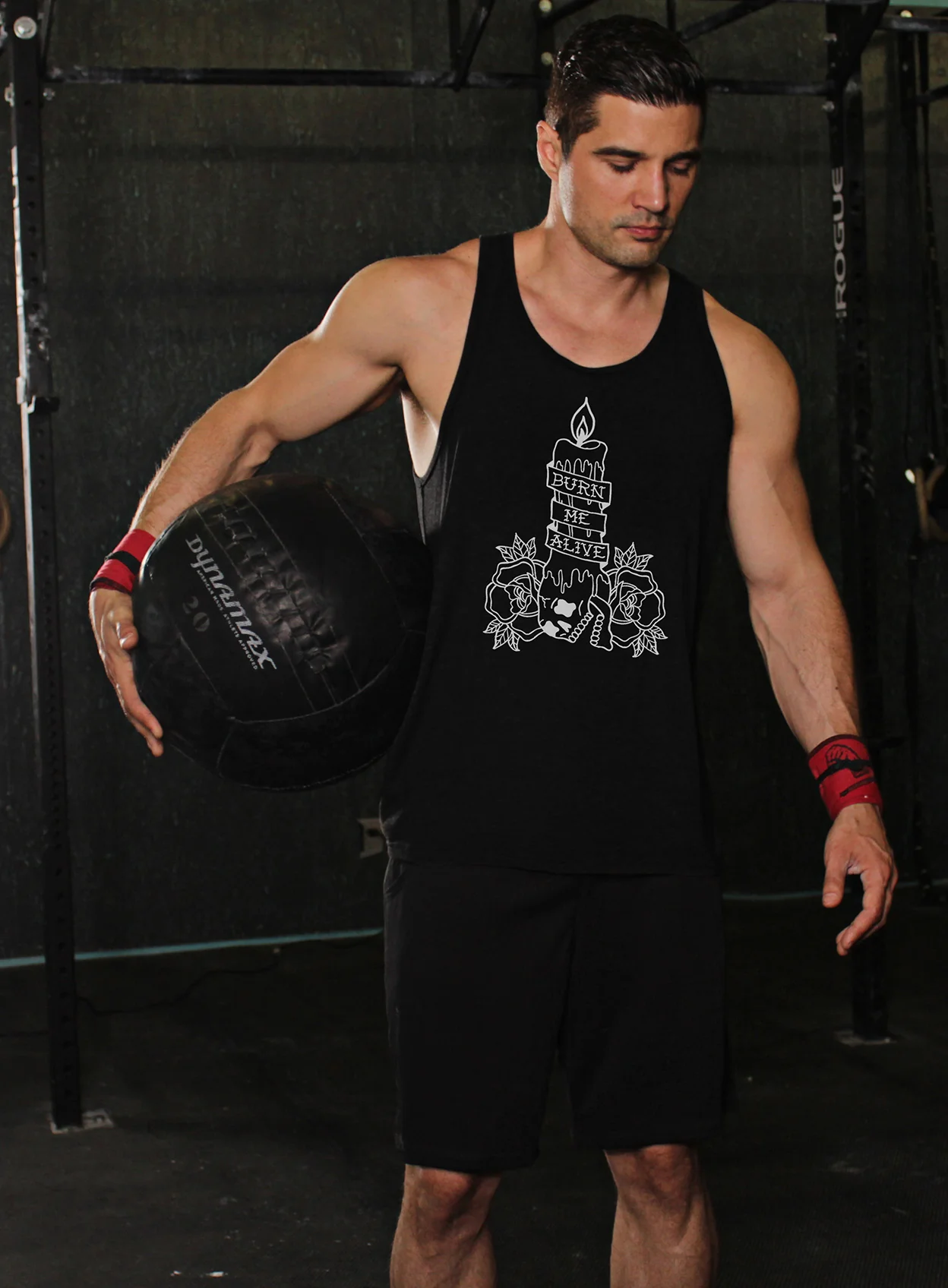 Burn Me Alive Unisex Tank Top - Image 2