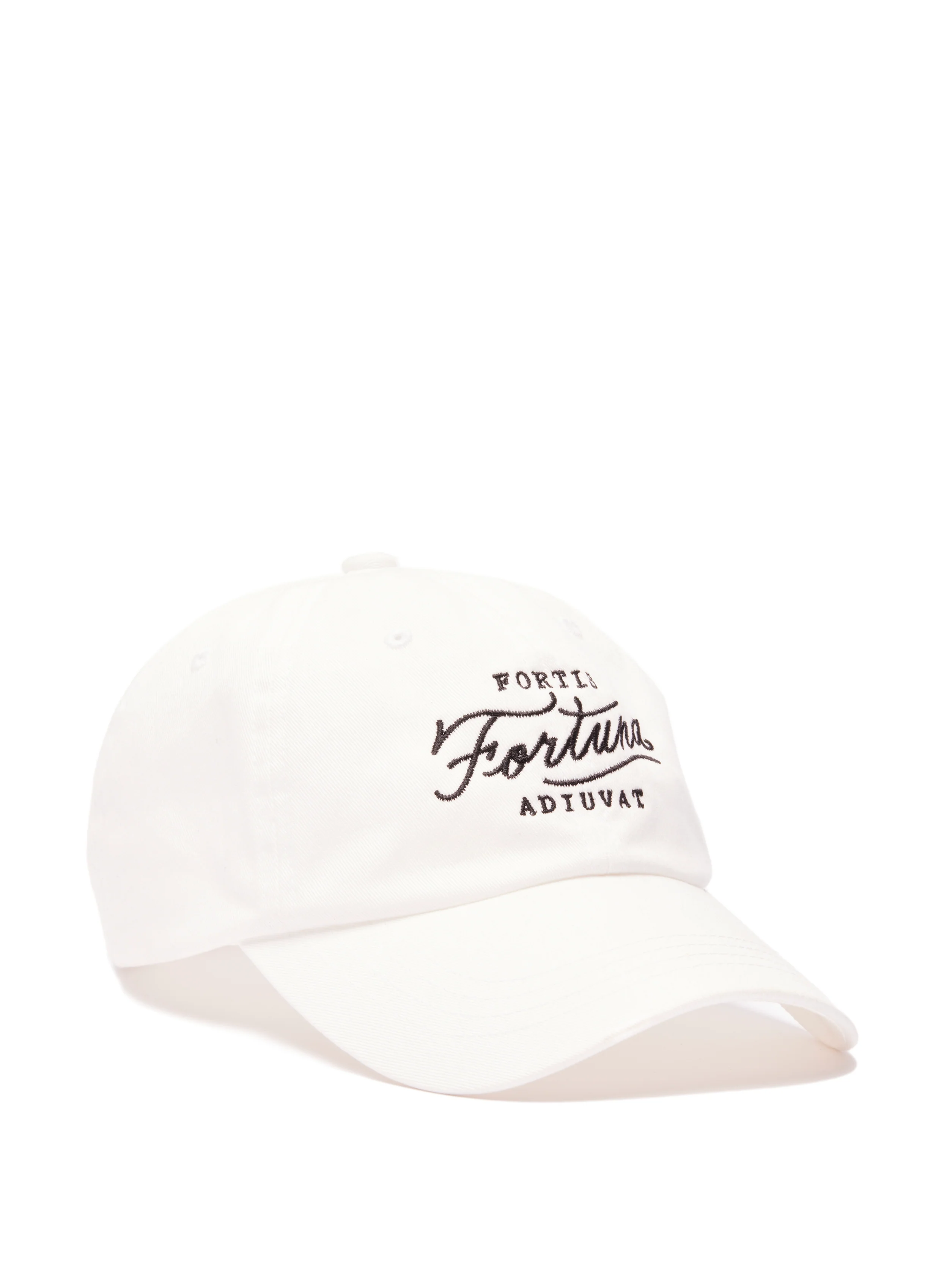 Fortis Fortuna Adiuvat Embroidered White Hat - Image 7