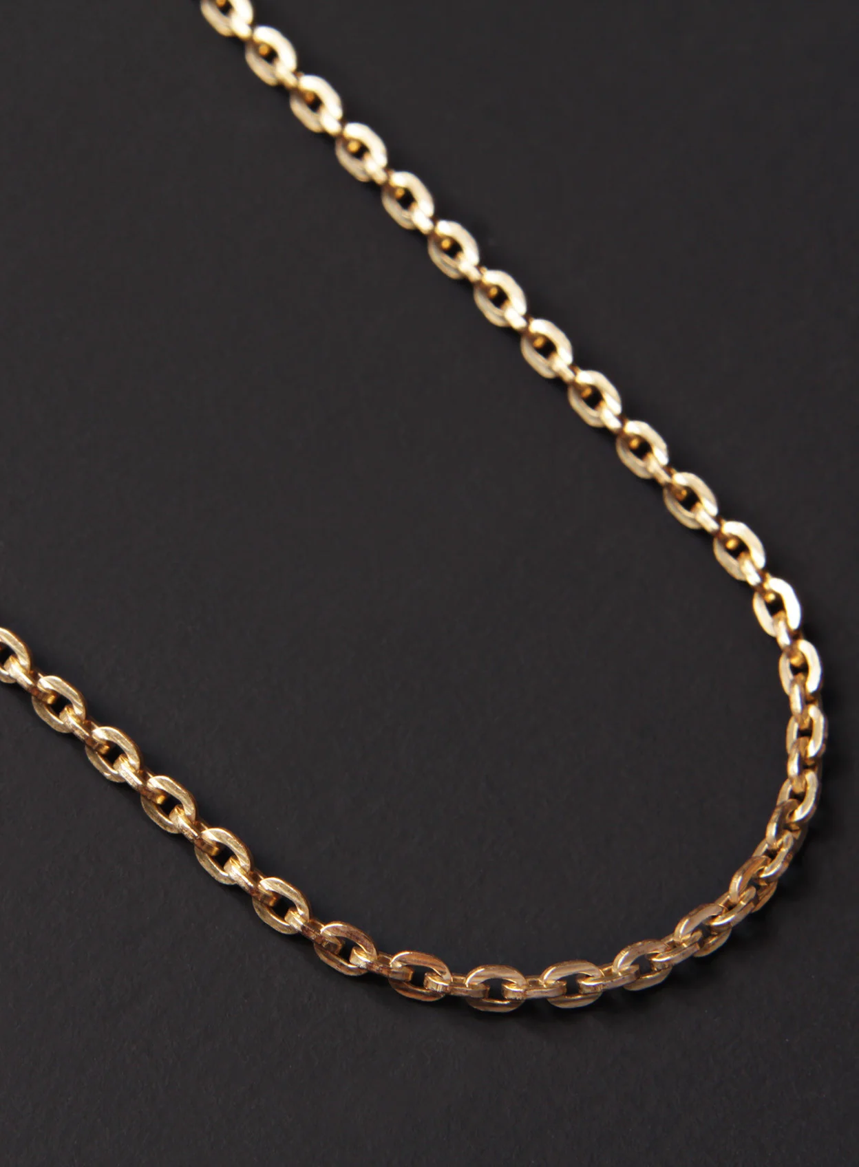 Gold Cable Chain Necklace for Men - Image 4