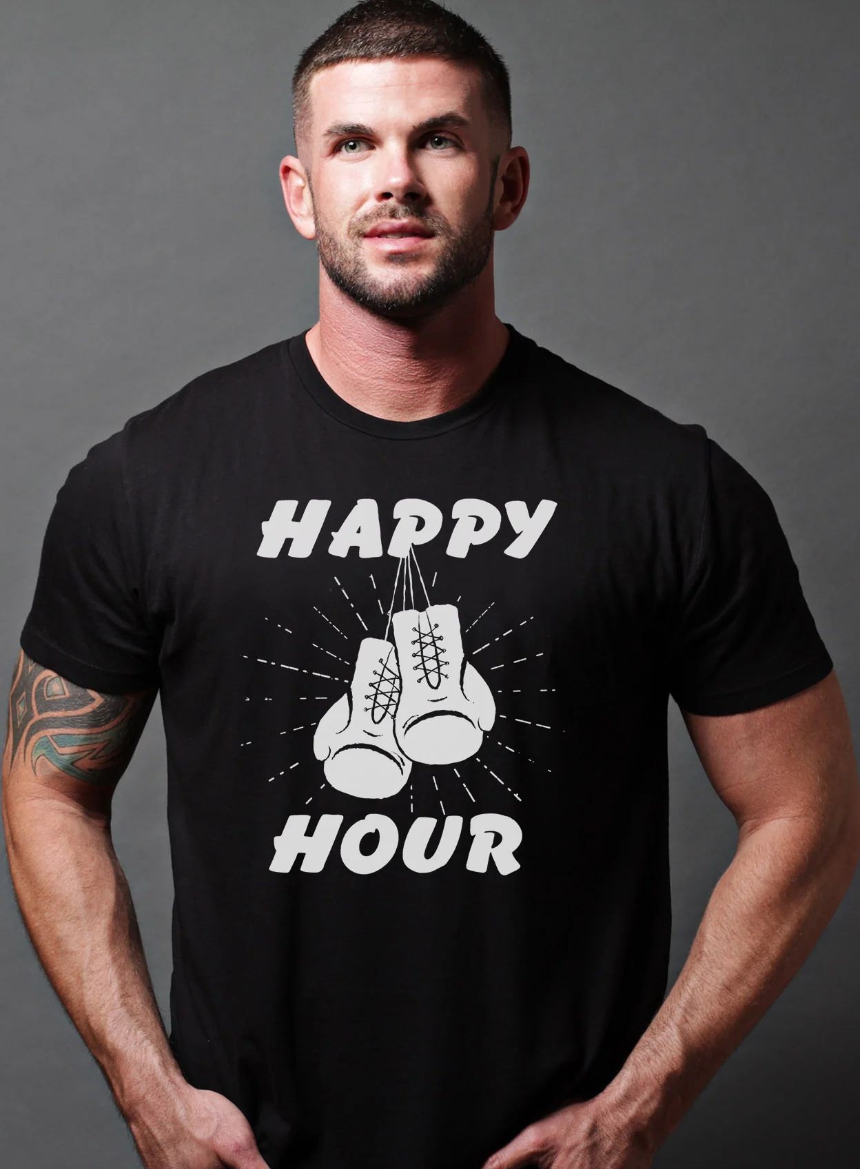 Happy Hour Boxing Short sleeve t-shirt