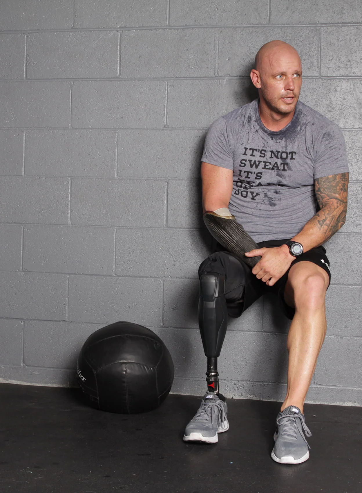 "It's not Sweat..." Short sleeve t-shirt - Image 5