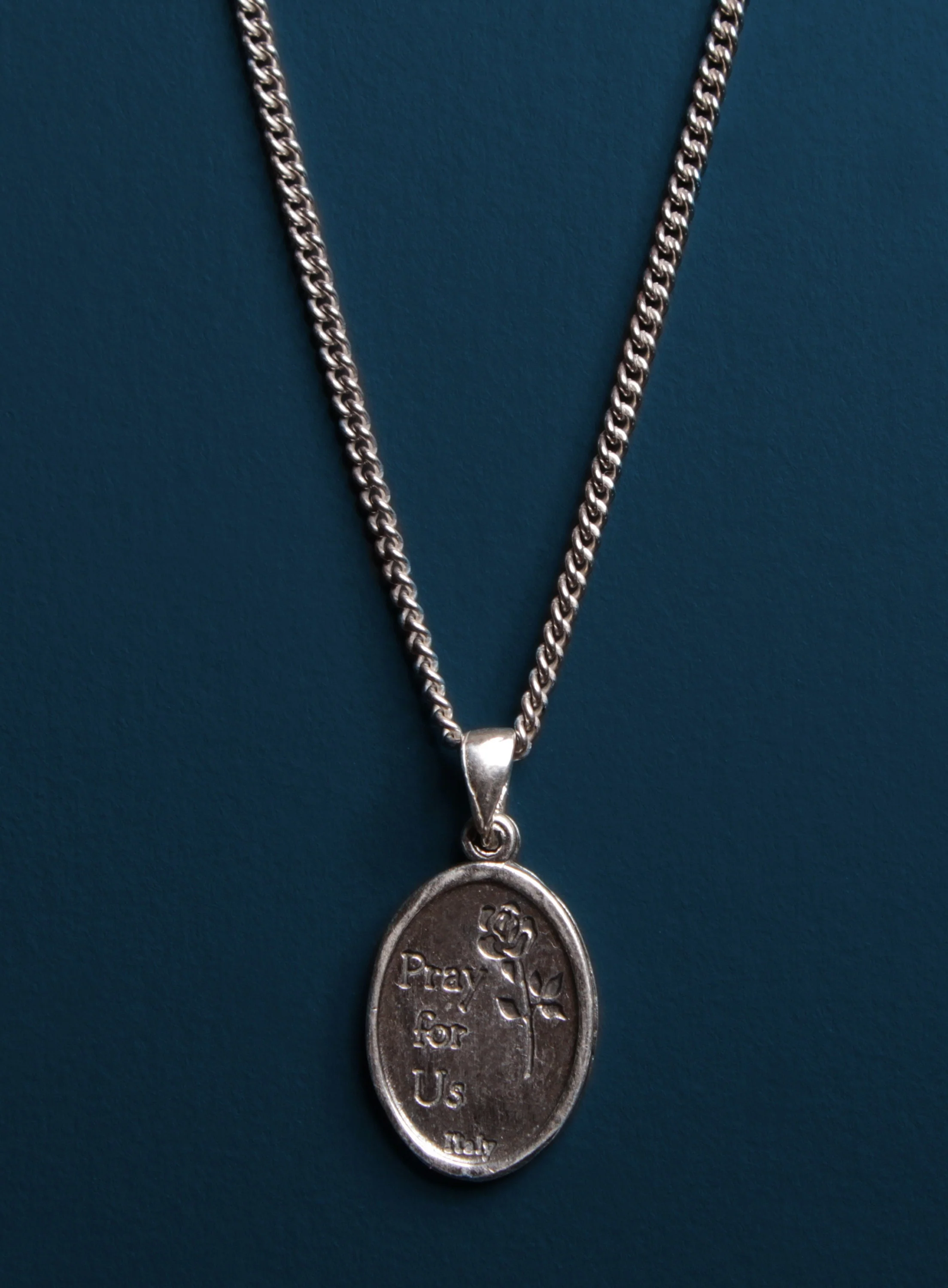 Lady of Guadalupe Oval Sterling Silver Medal - Image 3