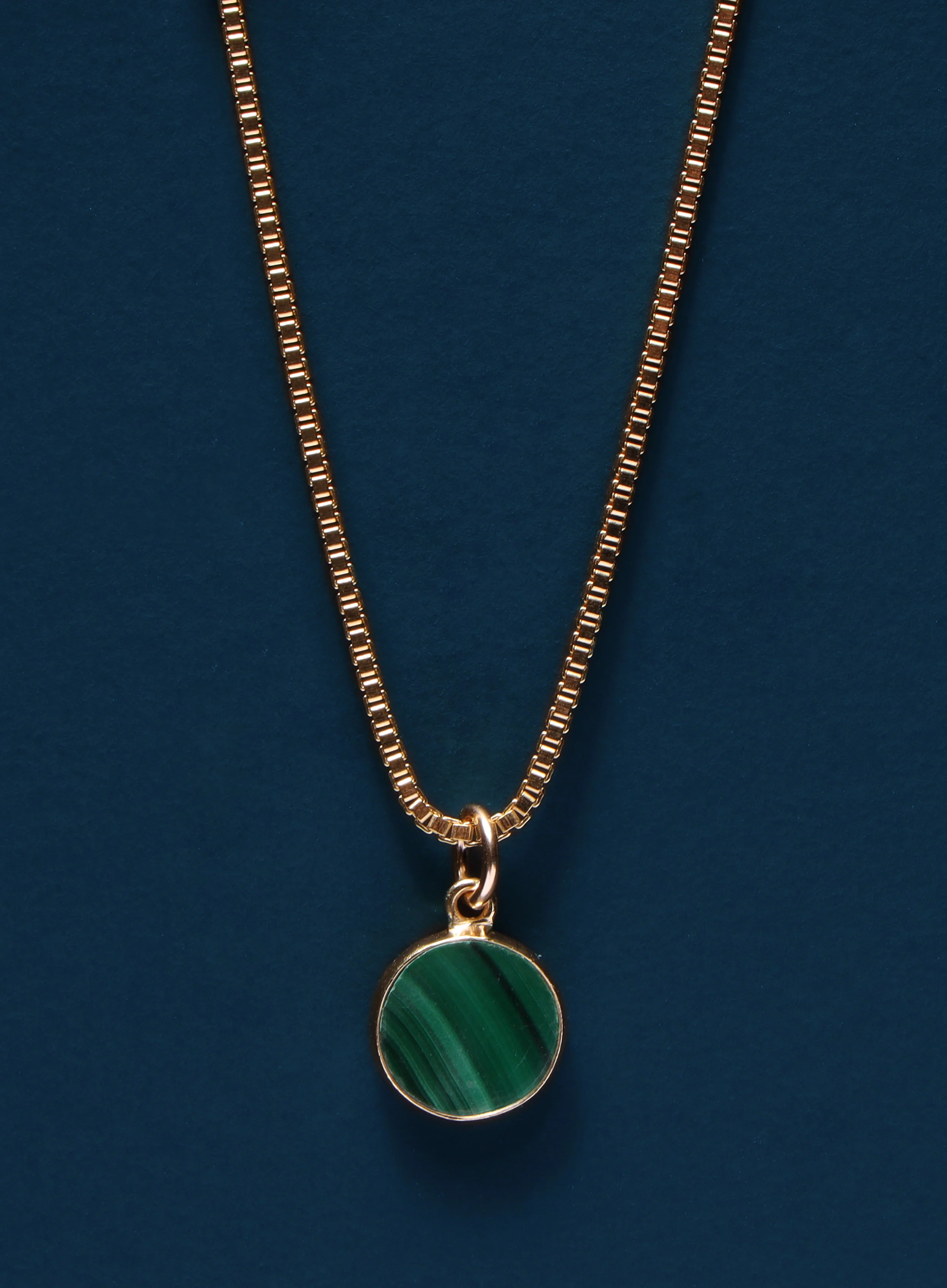 Malachite Gemstone Necklace - Image 3