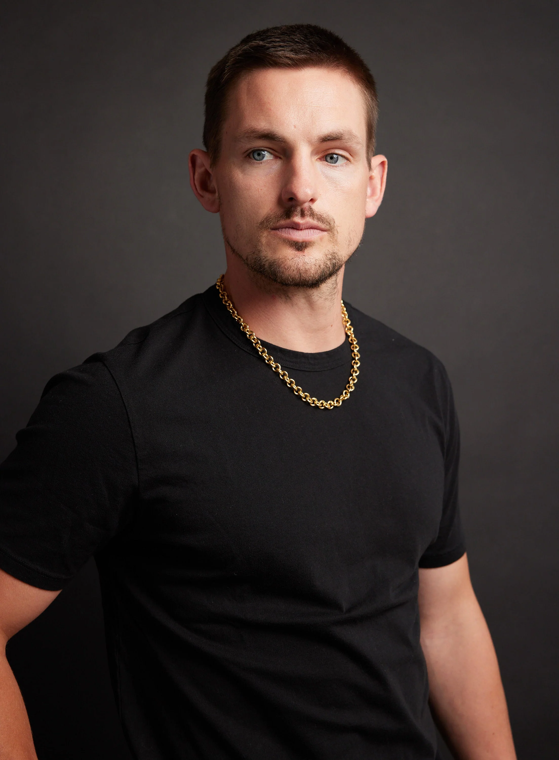 9mm Gold Round Cable Chain Necklace for Men - Image 5
