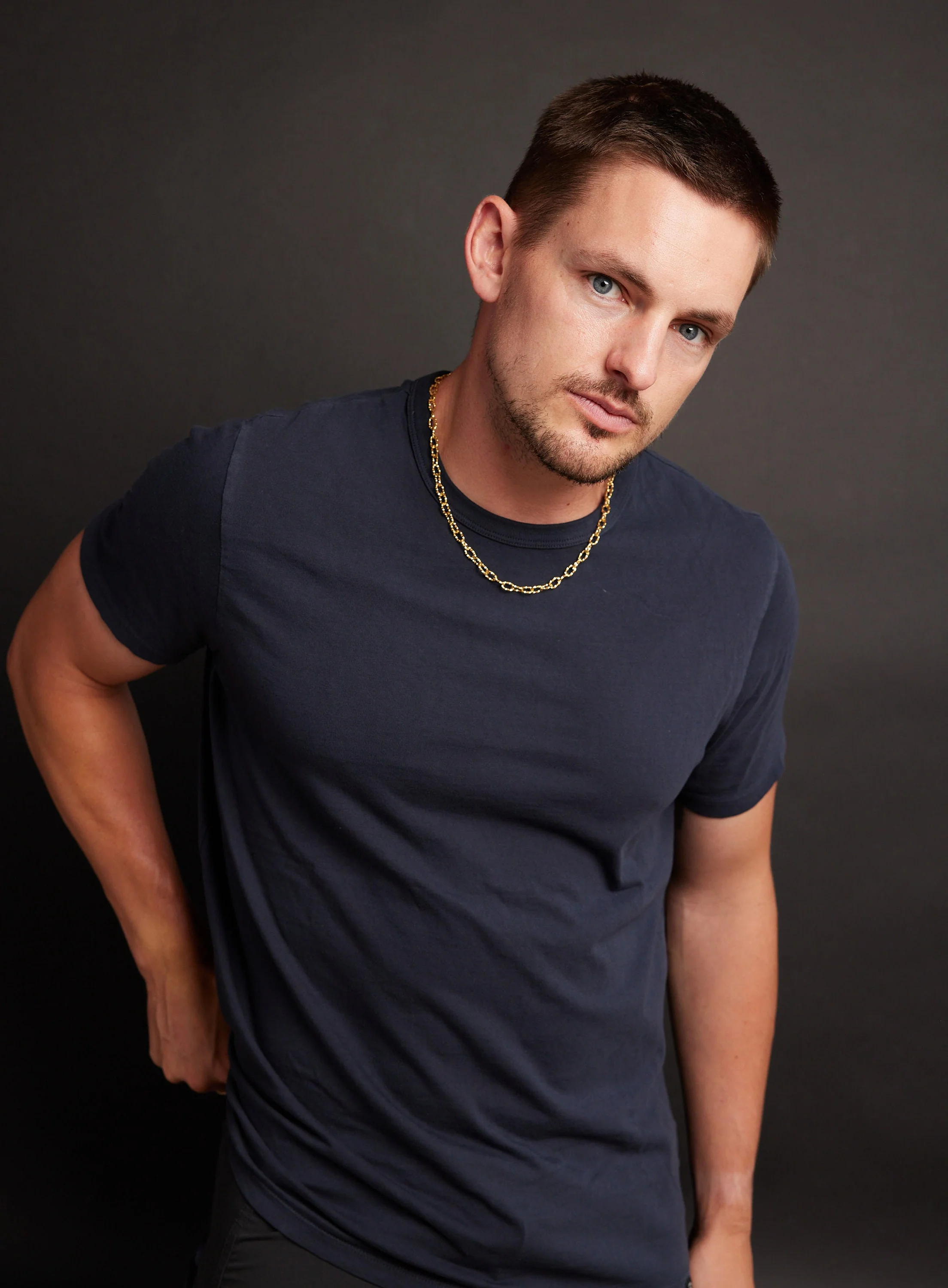 Men's Gold Necklace 6mm Oval Bevel Cable Chain Necklace - Image 3