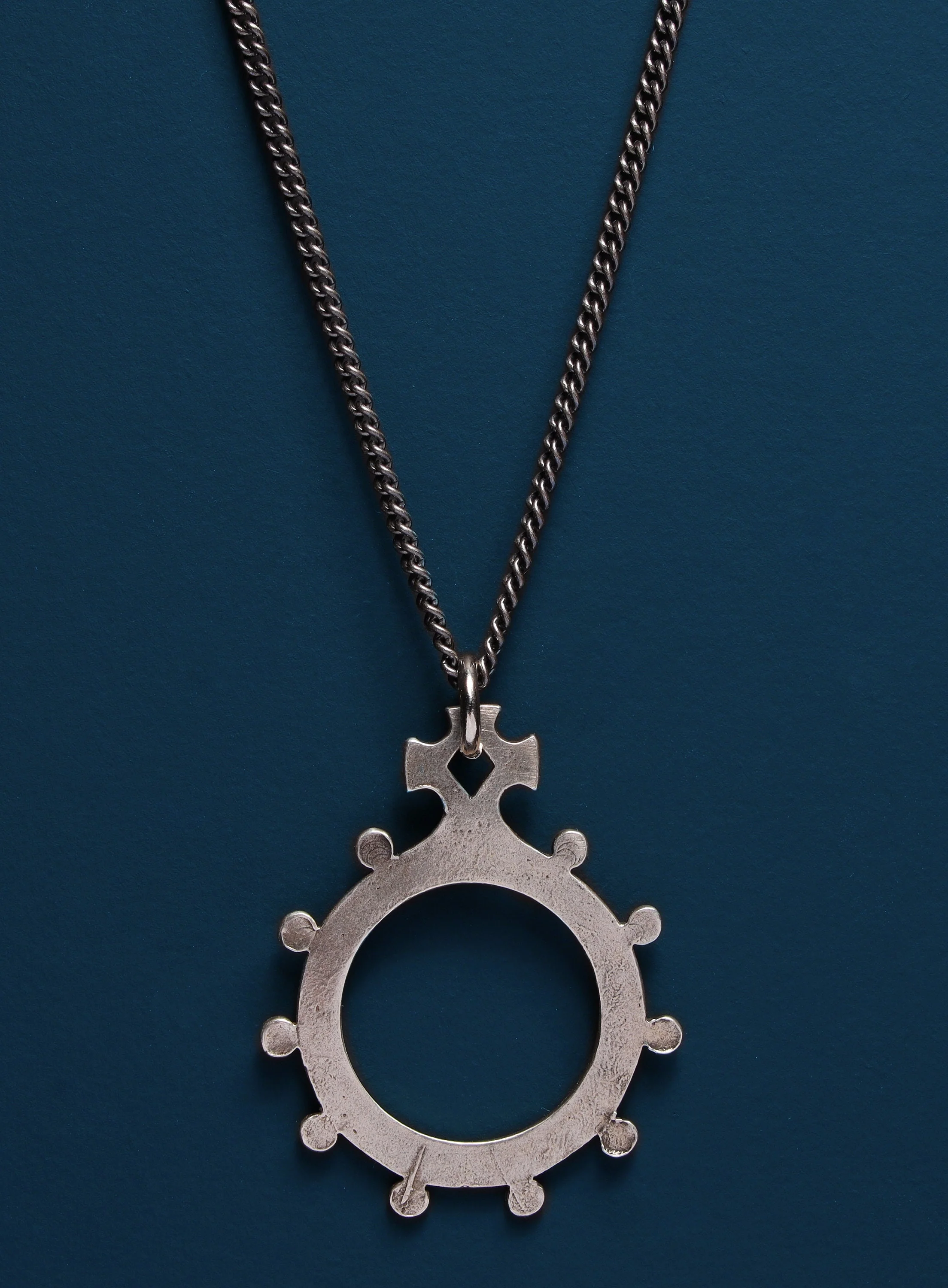 925 Sterling Silver Finger Rosary Necklace - Image 4