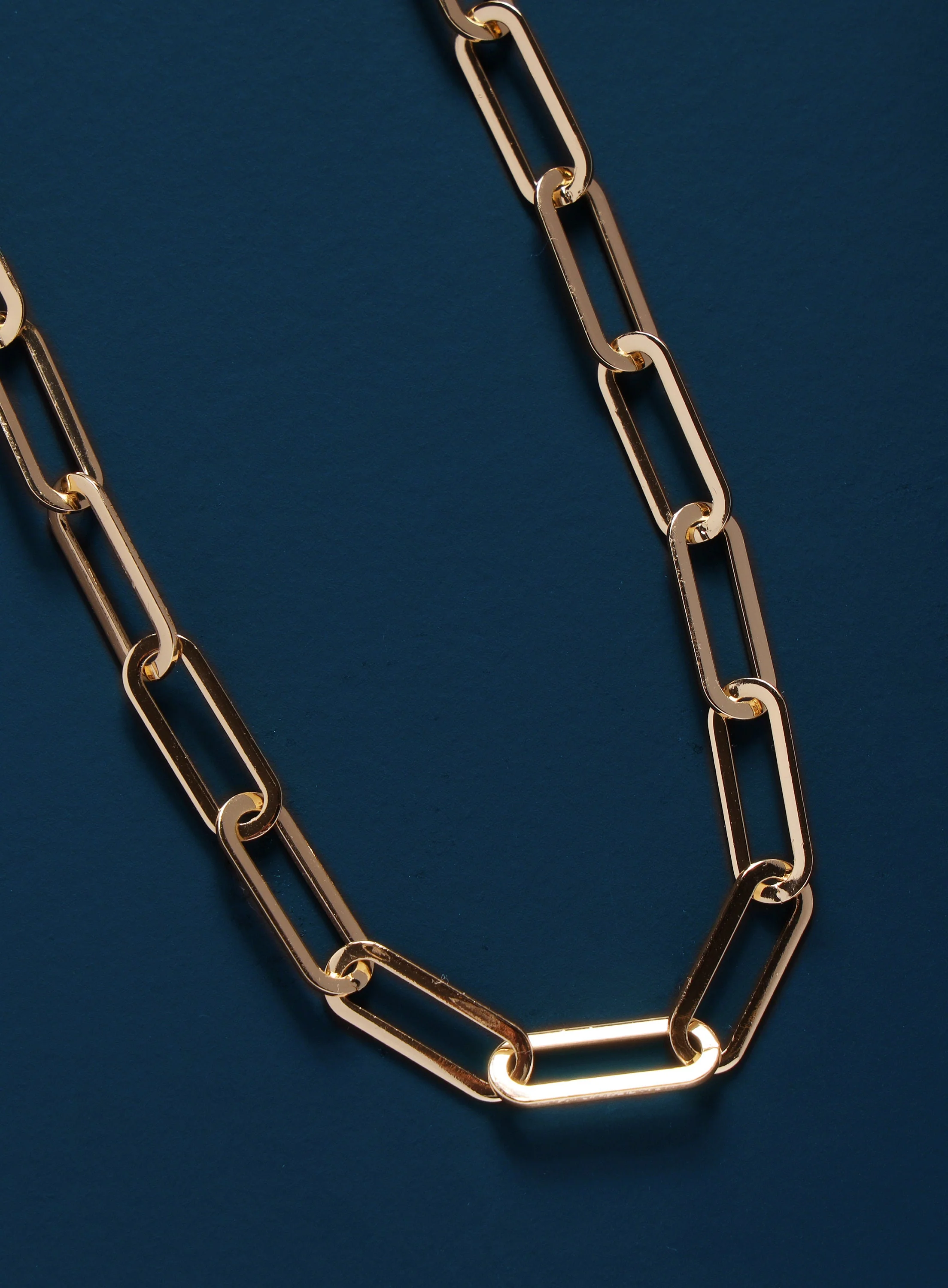Medium Clip Cable 14k plated over 316L stainless steel chain - Image 2