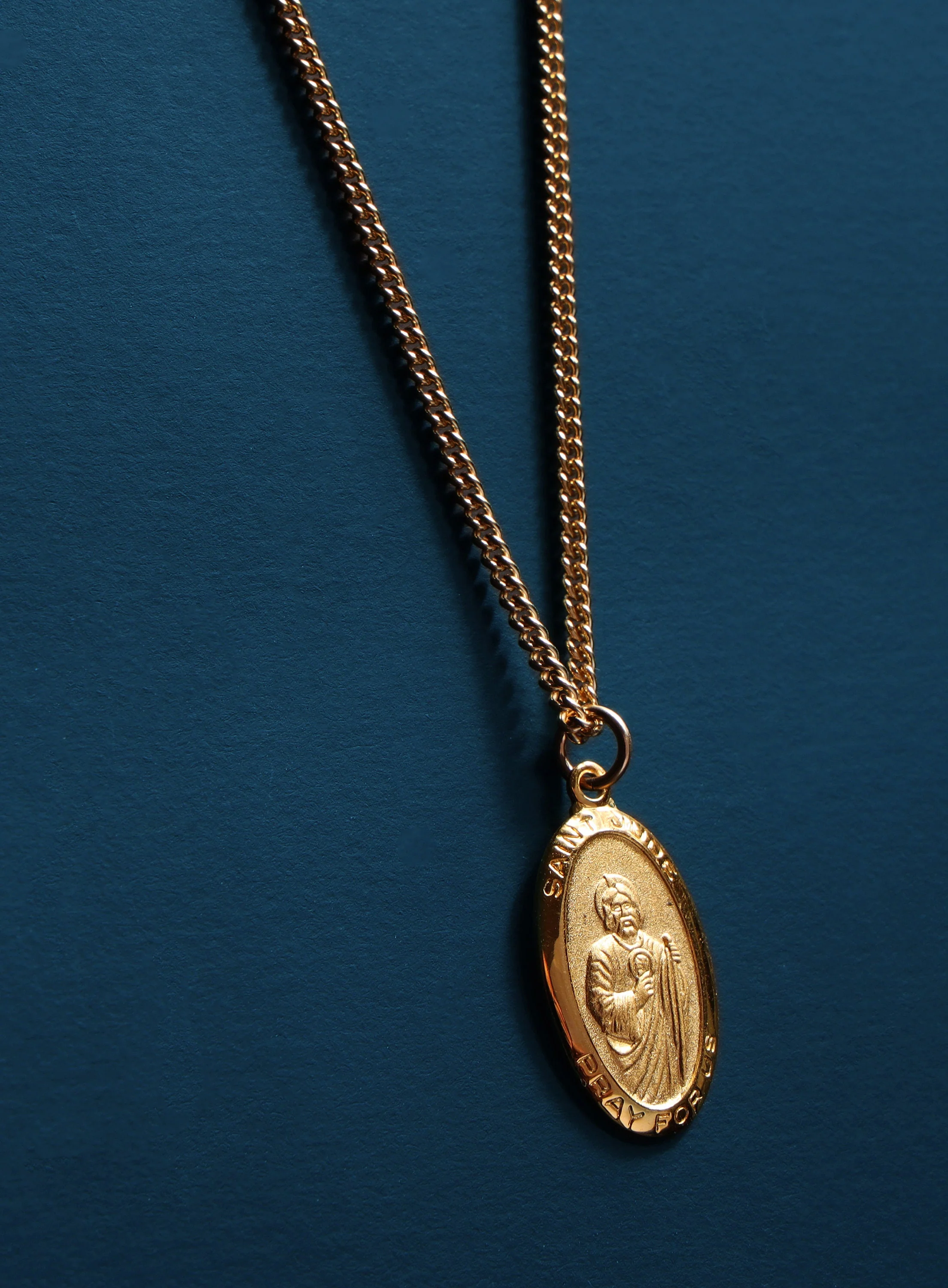 Saint Jude Gold Medal Necklace - Image 3