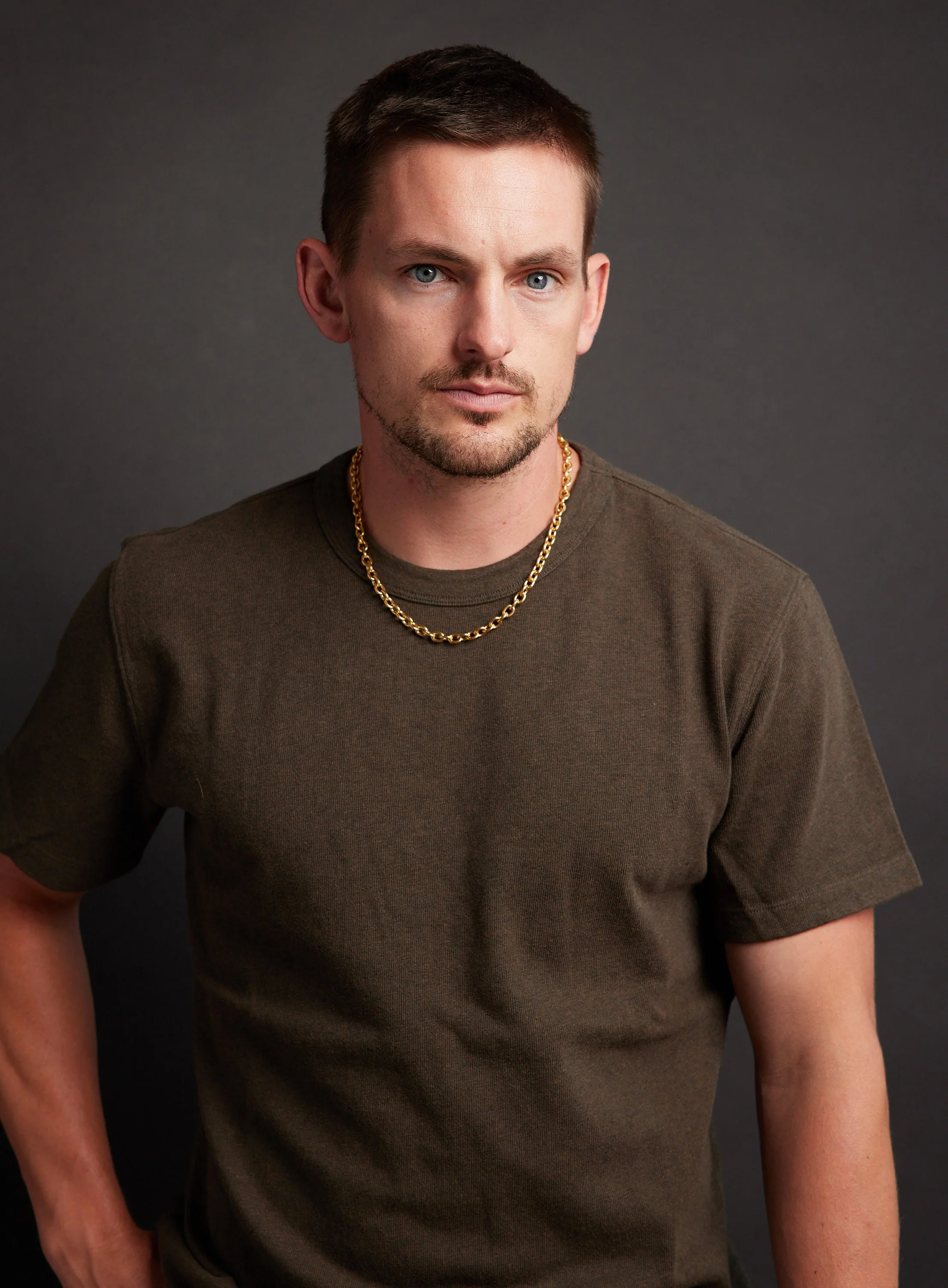 Men's 7mm Thick Oval Cable Gold Chain Necklace - Image 5