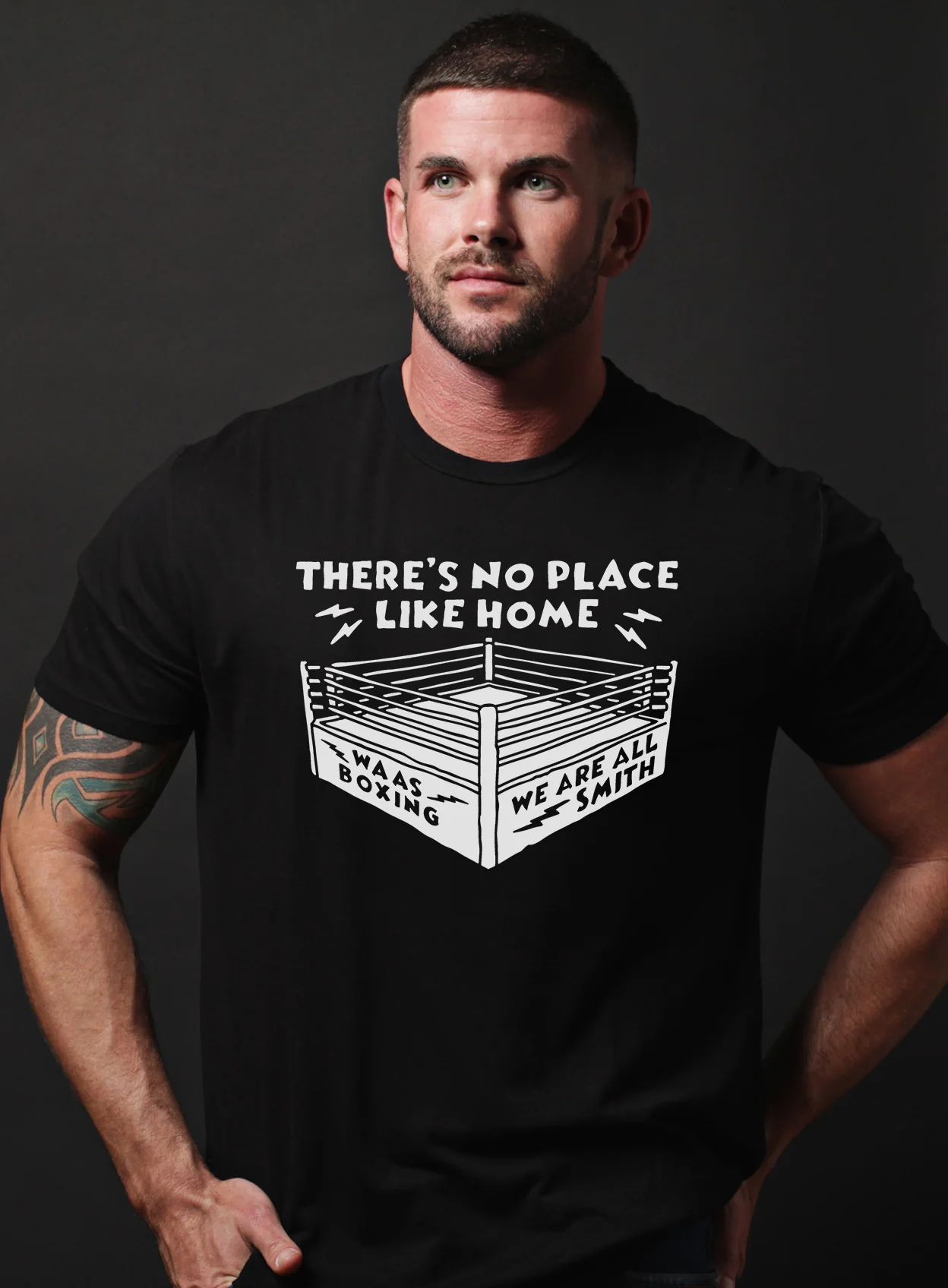 No Place Like Home (Boxing) Short sleeve t-shirt