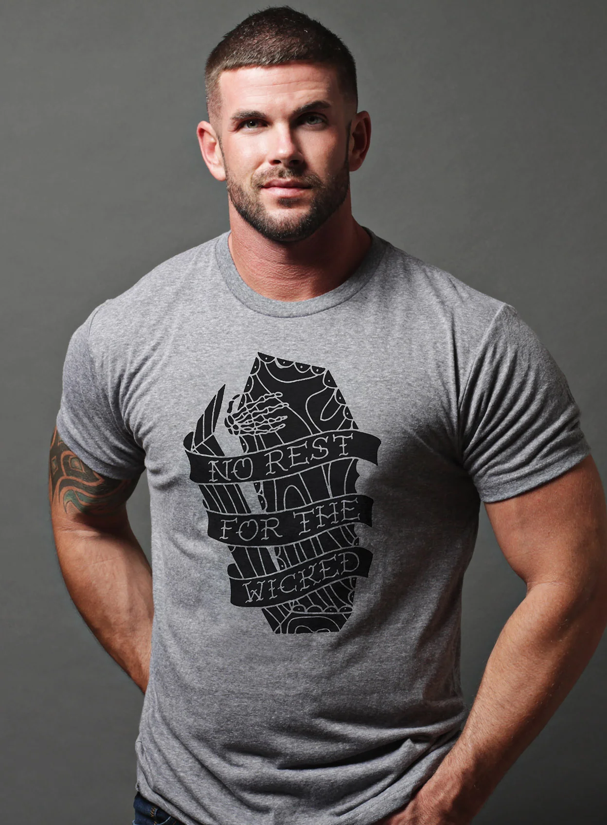 No rest for the Wicked Short sleeve t-shirt