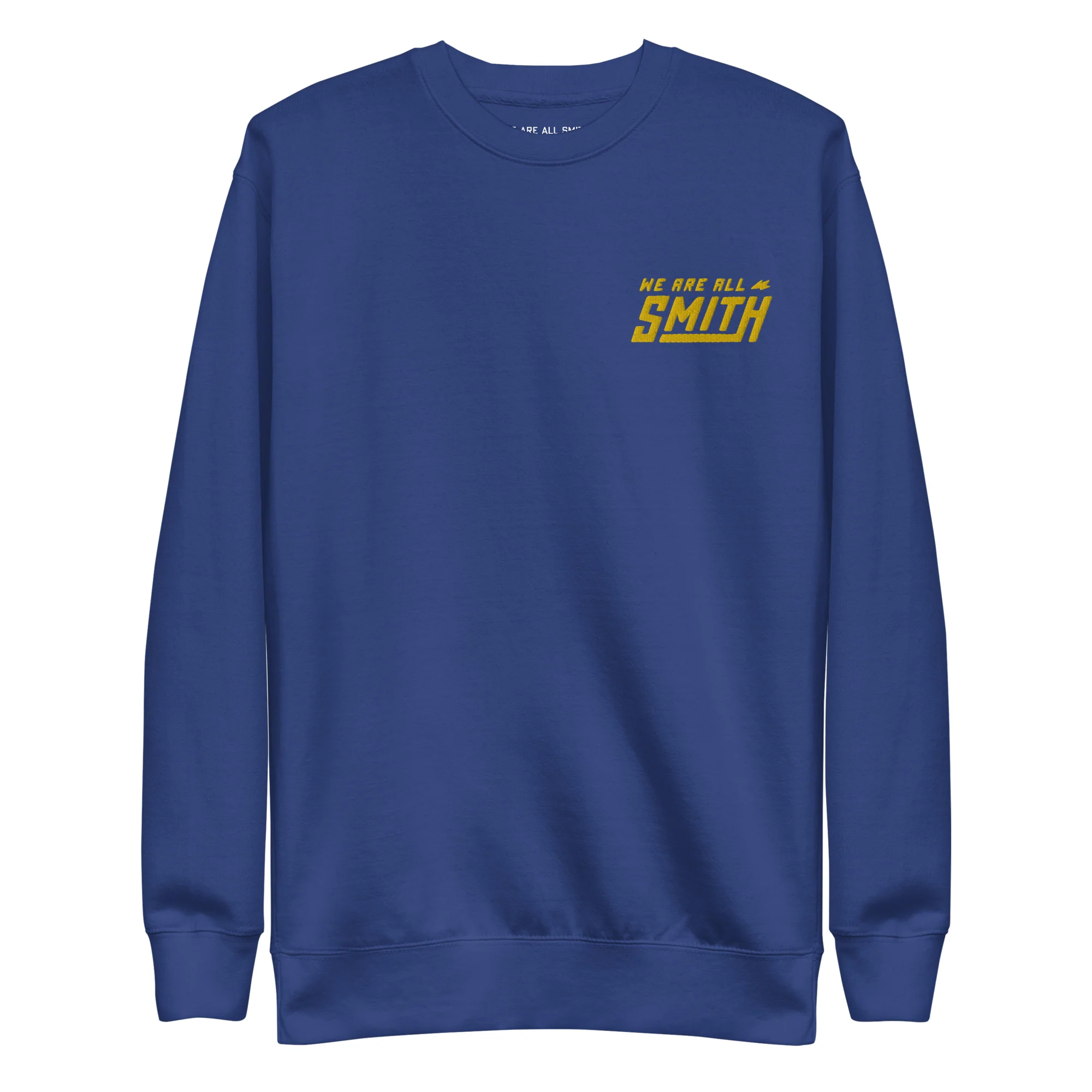 Royal Blue Embroidered WAAS Logo Unisex Sweatshirt - Image 3