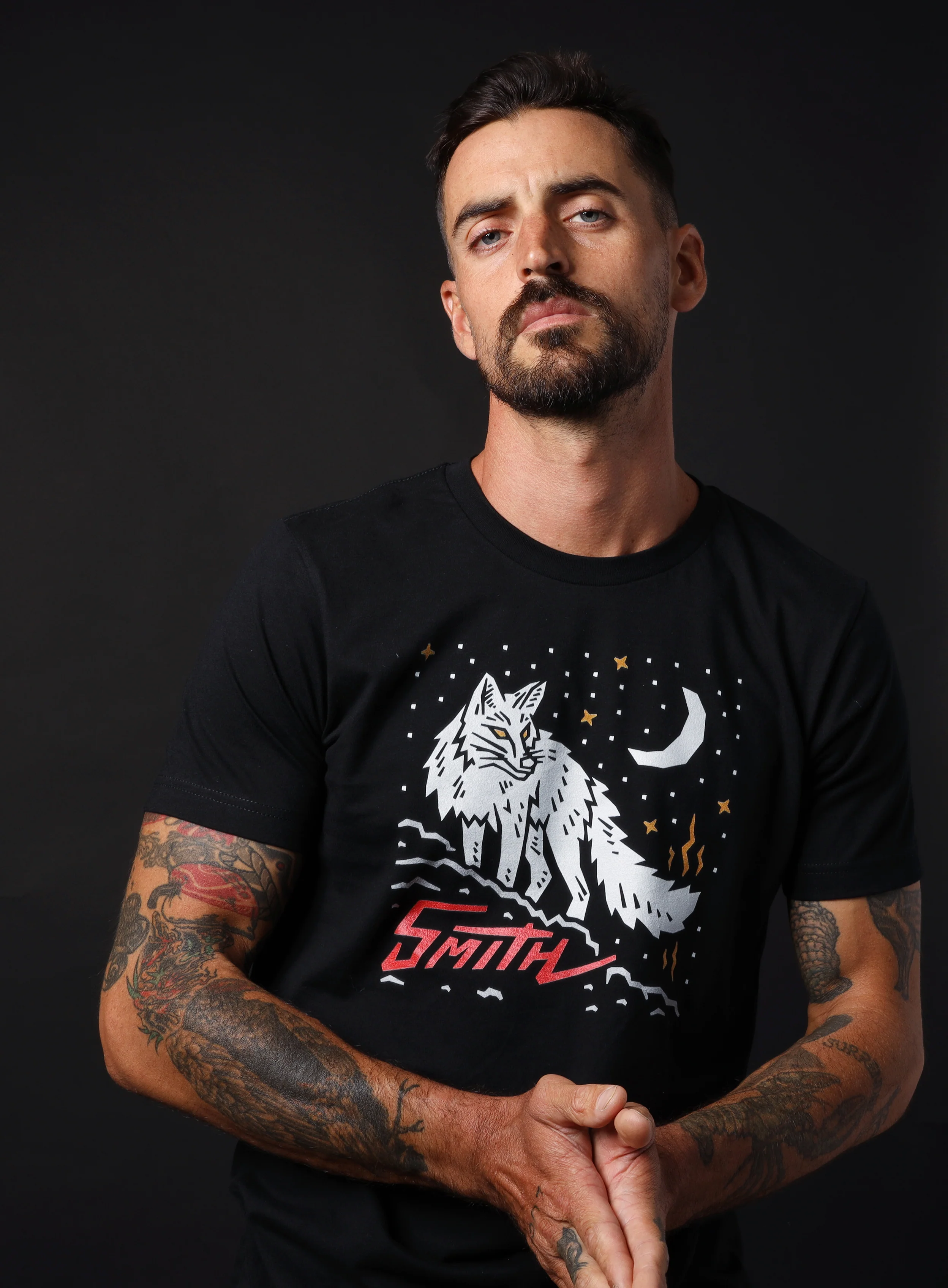 Smith Wolf Black Short Sleeve Unisex t-shirt - Image 5