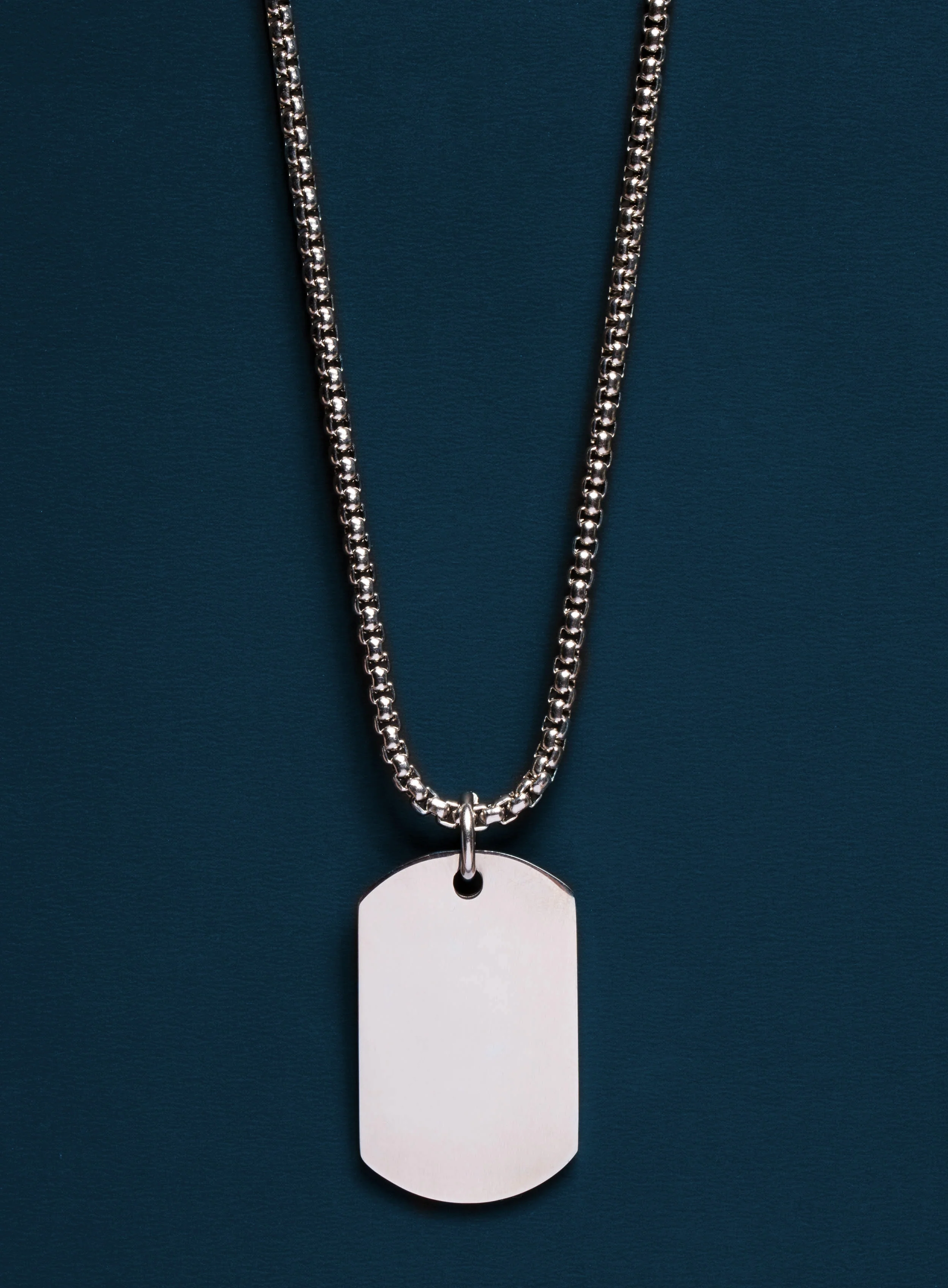 Stainless Steel Dog tag Necklace For Men - Image 4
