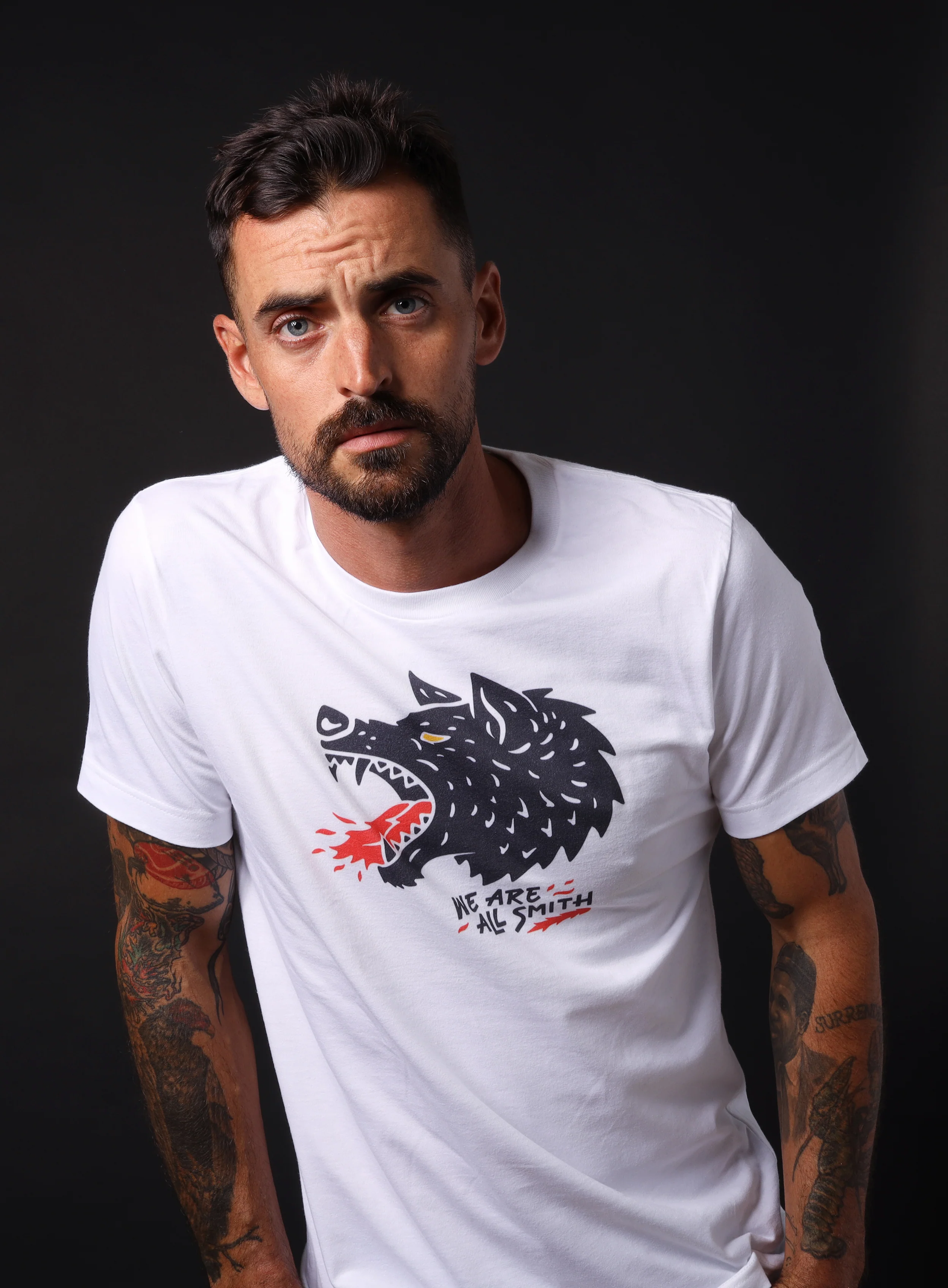 Unisex Wolf whie short sleeve t-shirt - Image 5