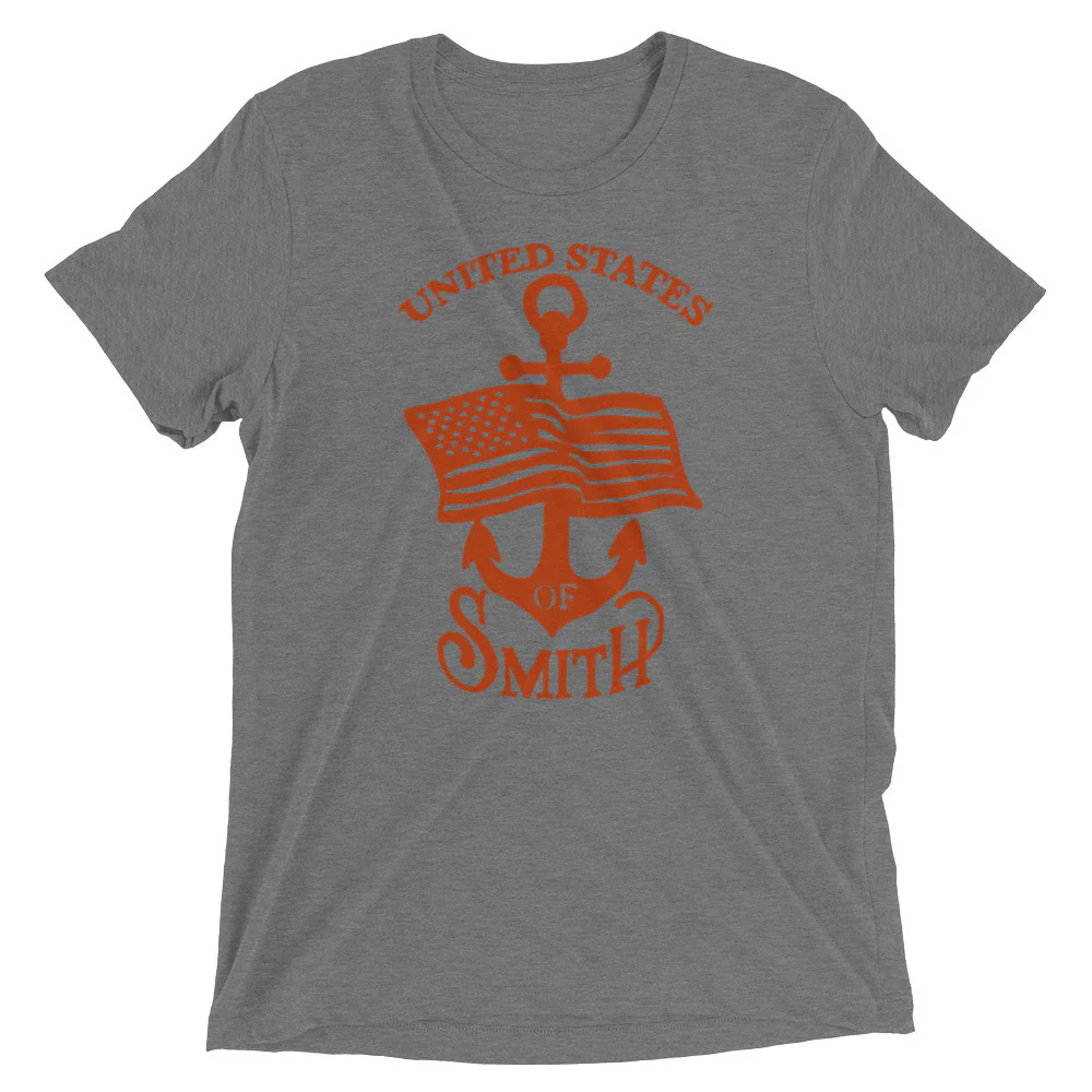 "United States of Smith" Short sleeve t-shirt