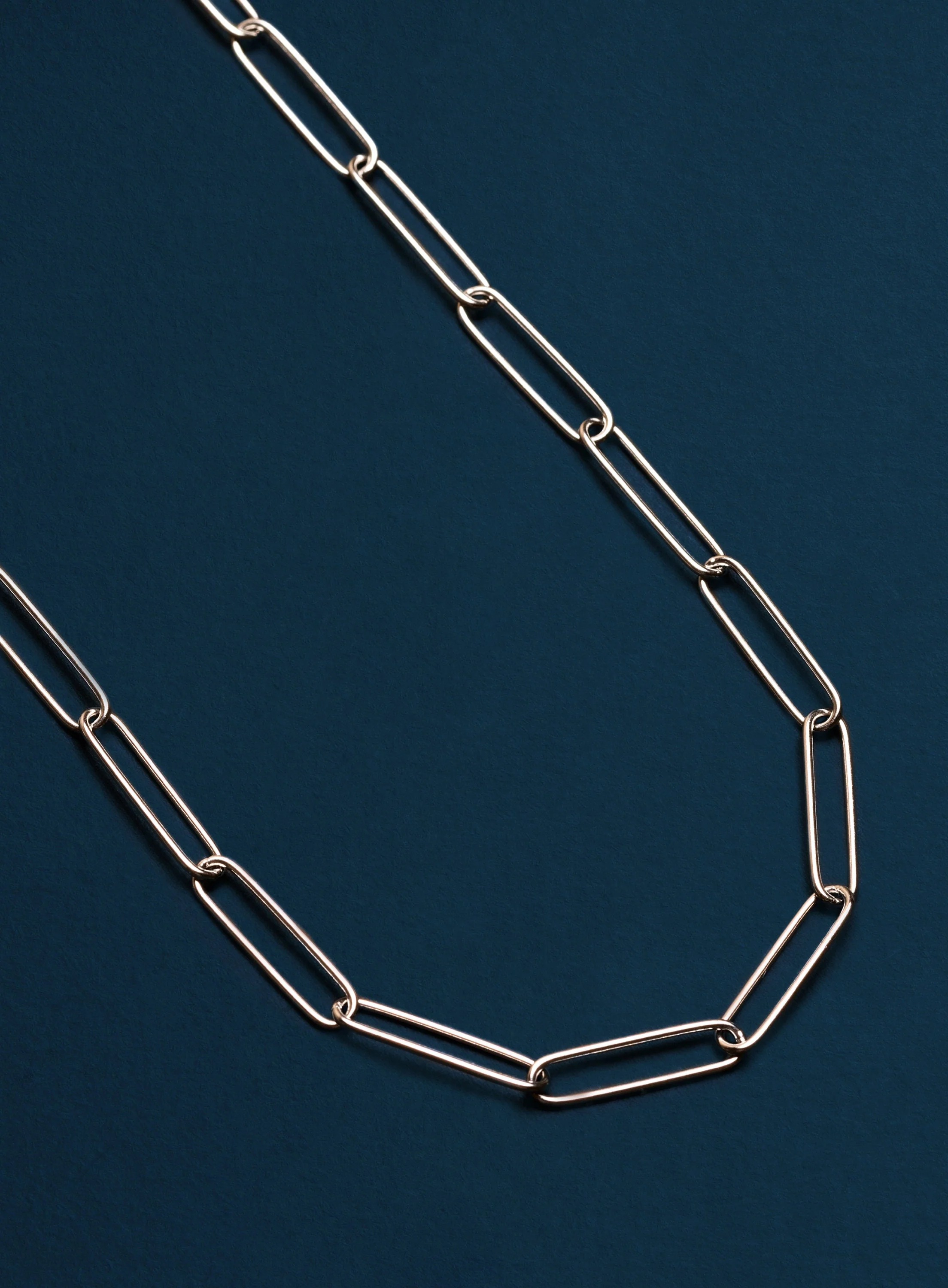 Waterproof 5mm Elongated Cable Clip Style Chain Necklace - Image 4