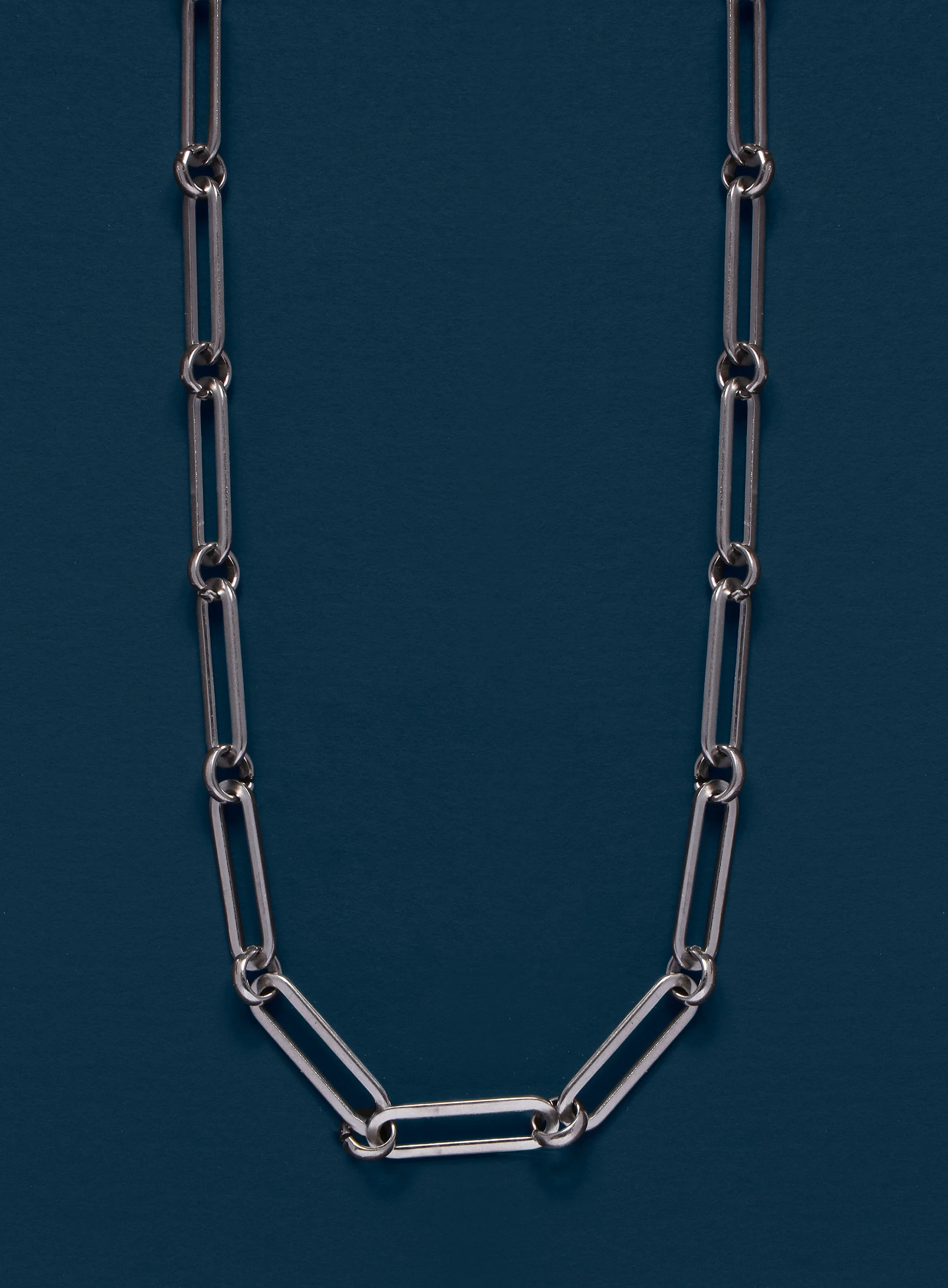Waterproof 1 to 1 Clip Rolo Thick Necklace for Guys - Image 2