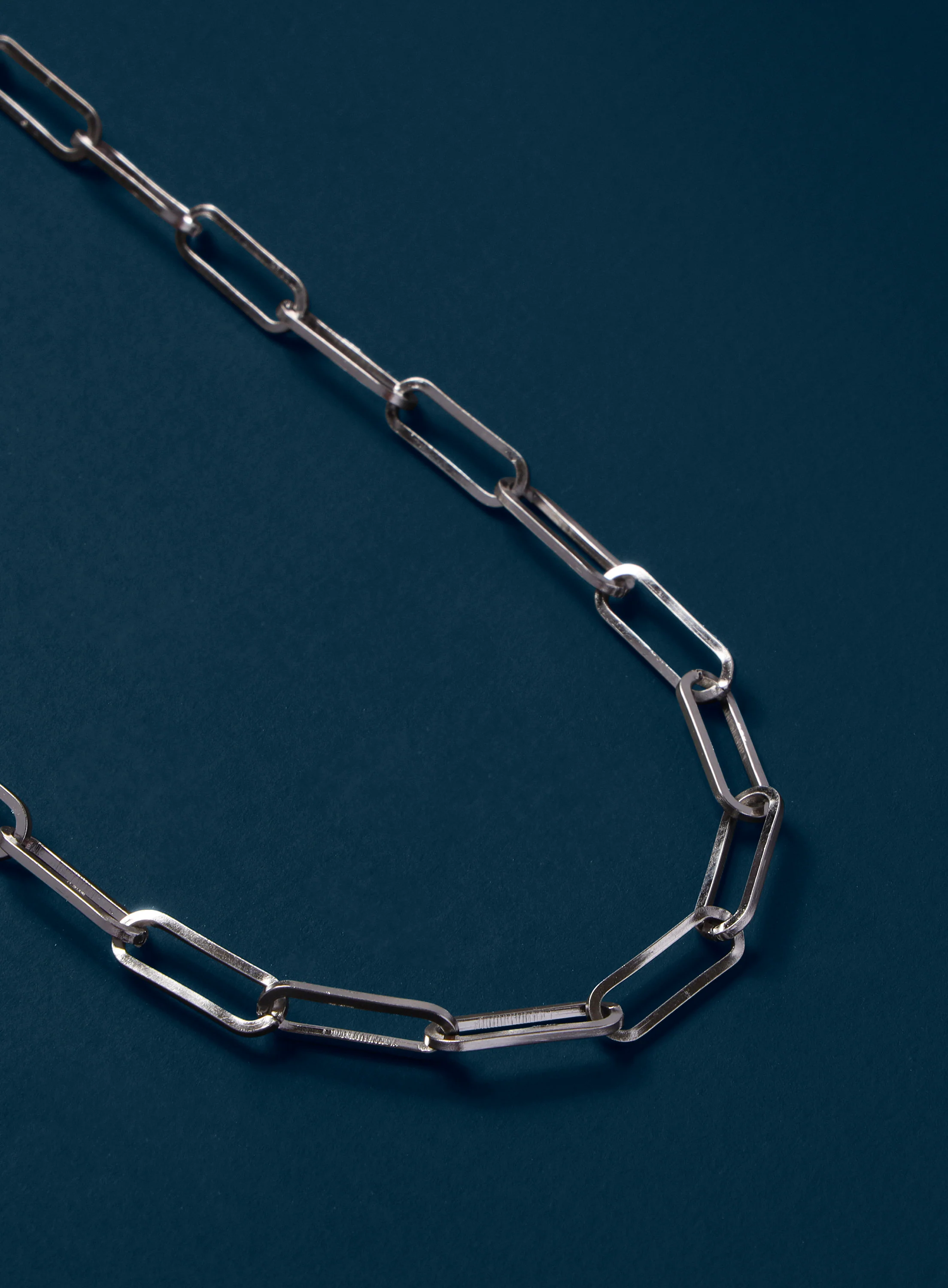 Waterproof Clip Style Cable Link Necklace for Men - Image 4