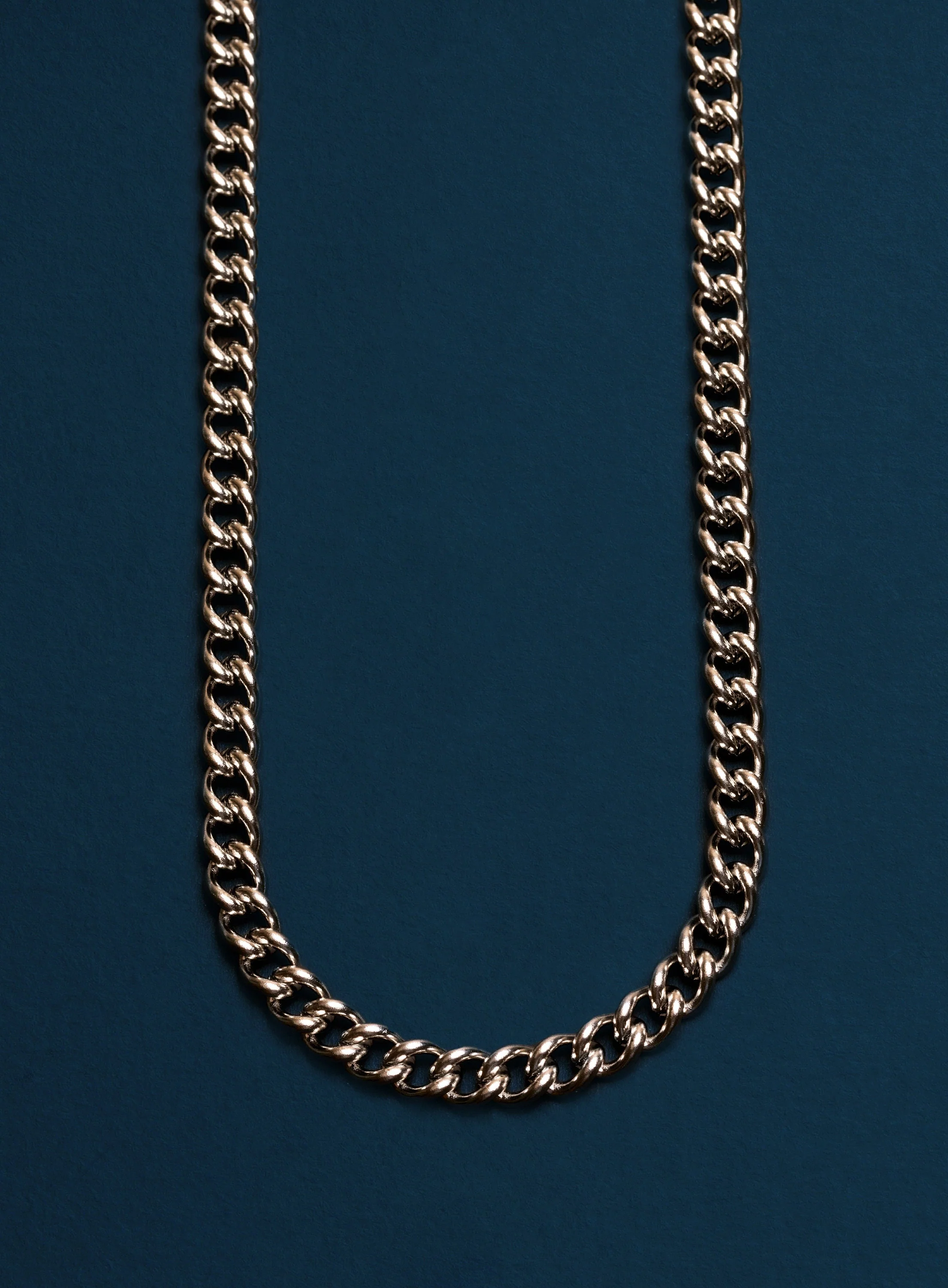 Waterproof 7mm Thick Curb Style link chain for men - Image 2