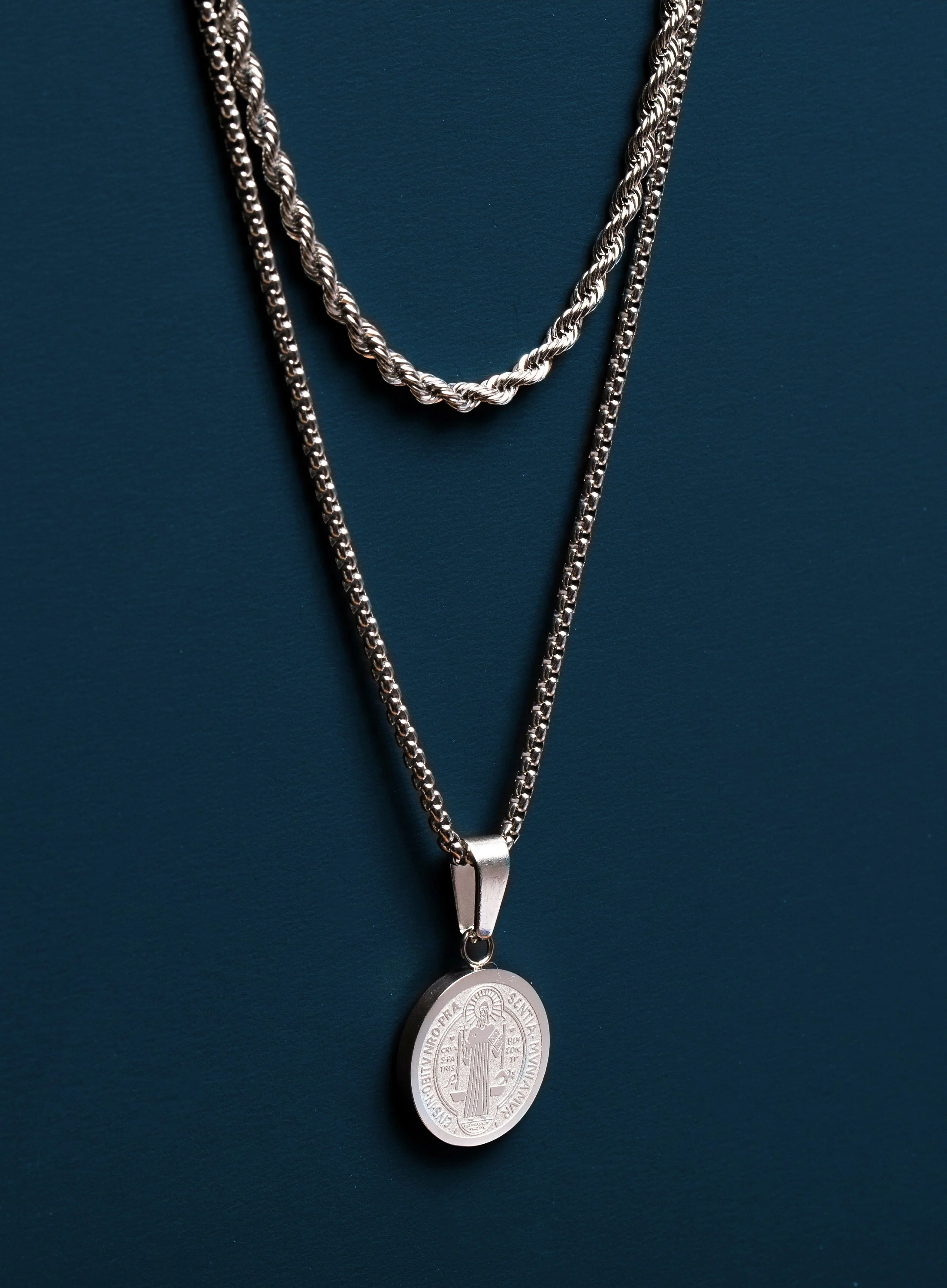 Waterproof Saint Benedict Necklace Set - Image 5