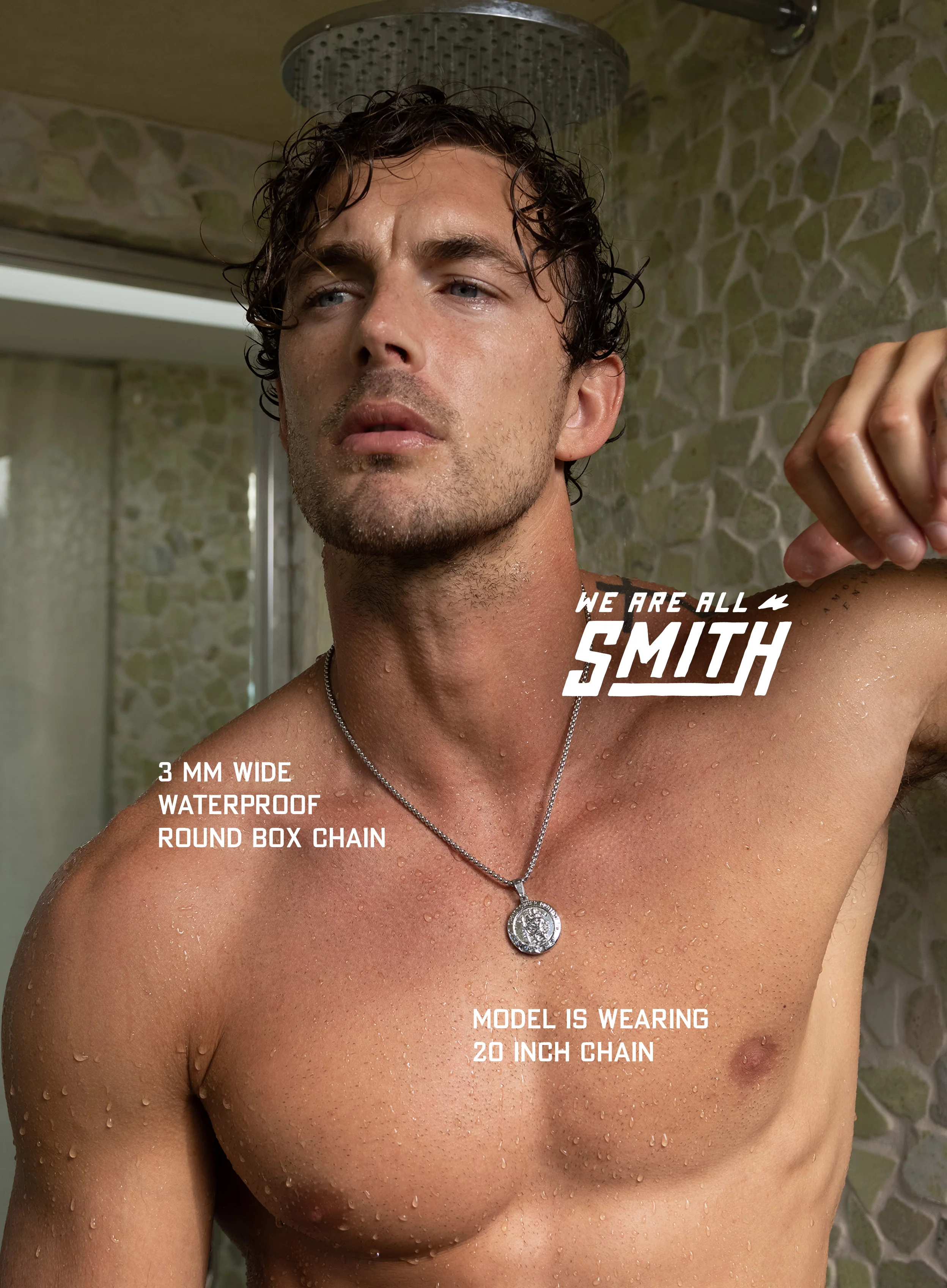 Waterproof Saint Christopher Necklace for Men - Image 14