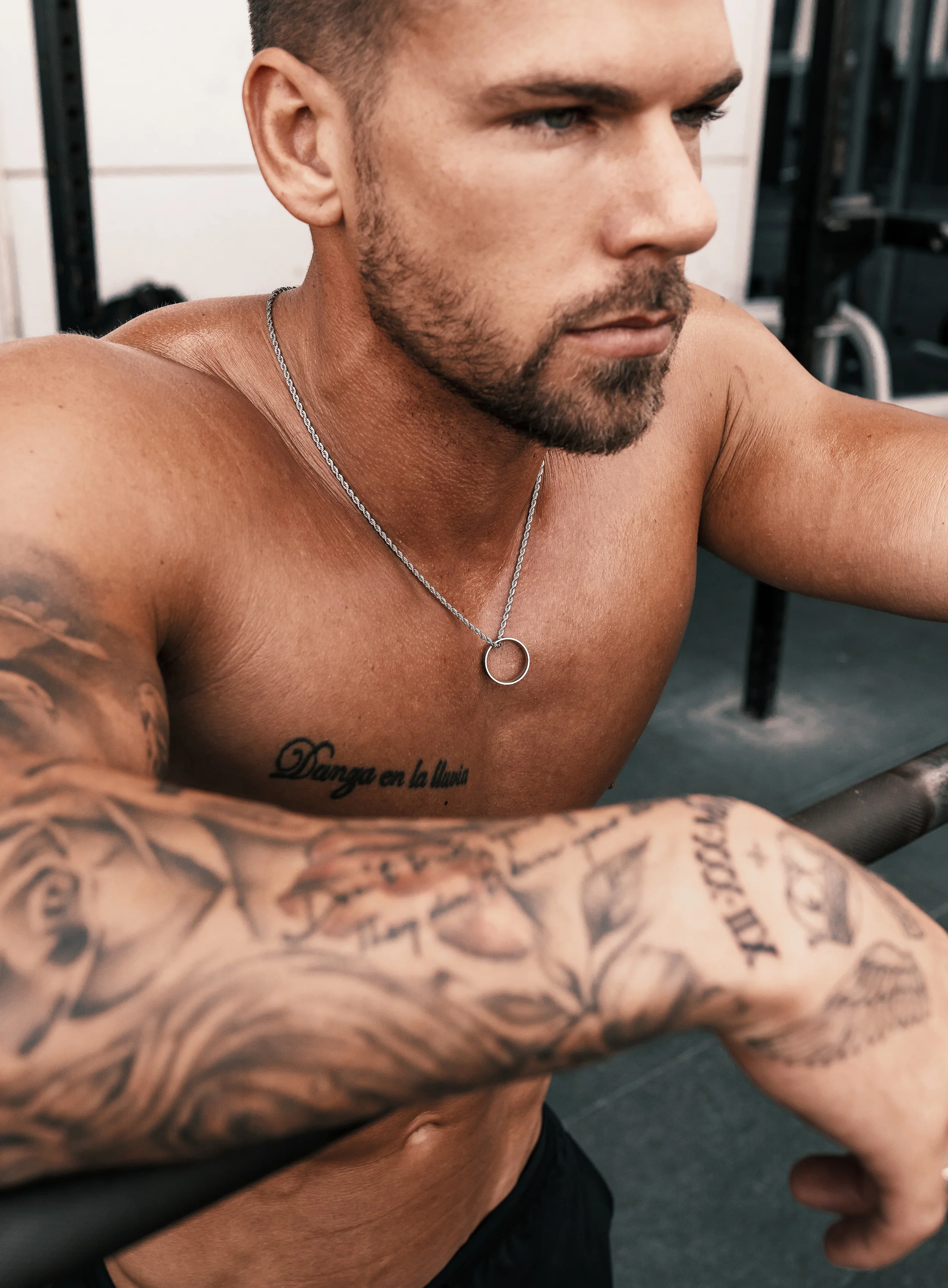 Waterproof Stainless Steel Ring Necklace for men - Image 6