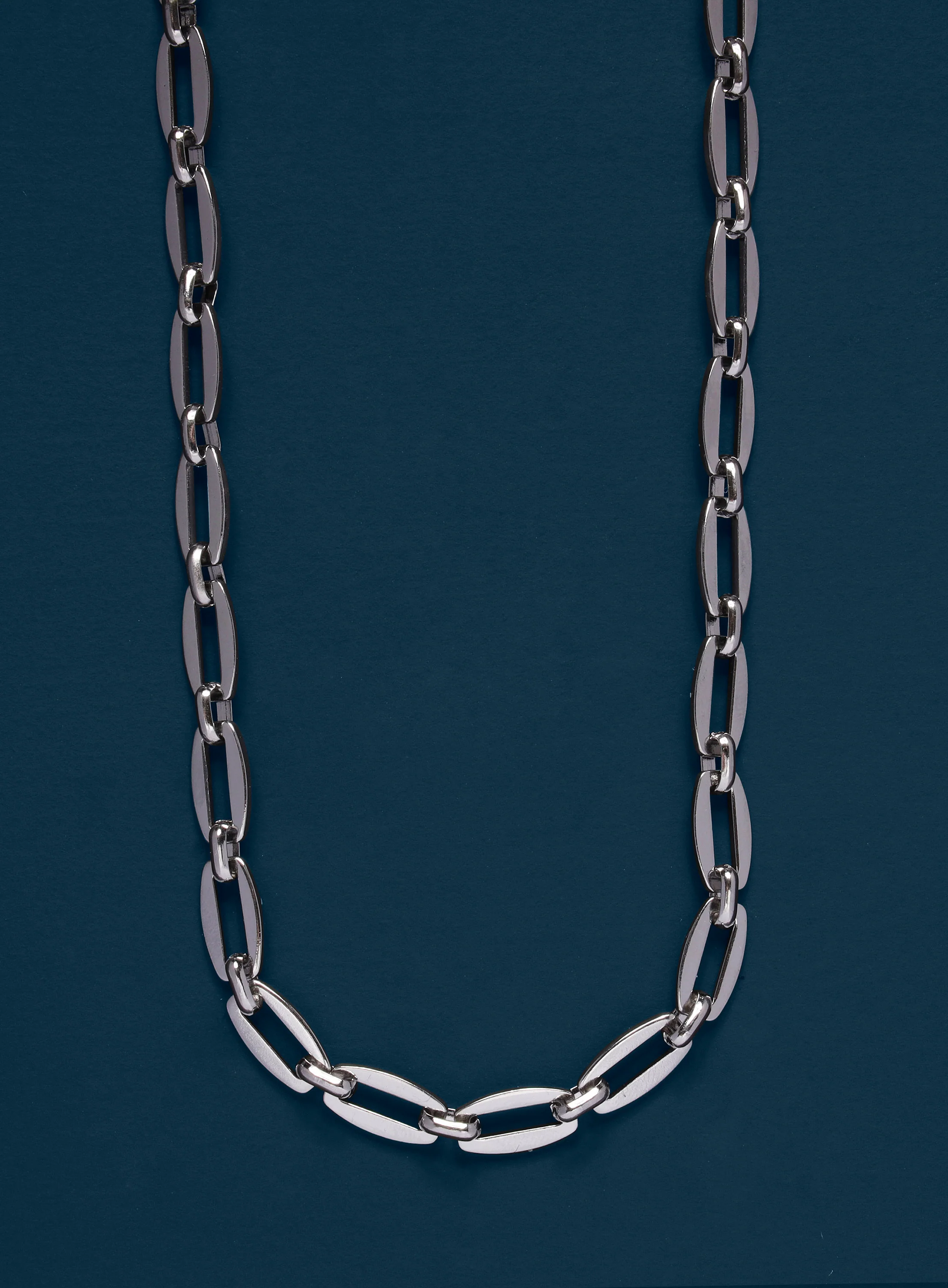 Waterproof 7mm 316L Stainless Steel Thick Chain Necklace for Men - Image 2