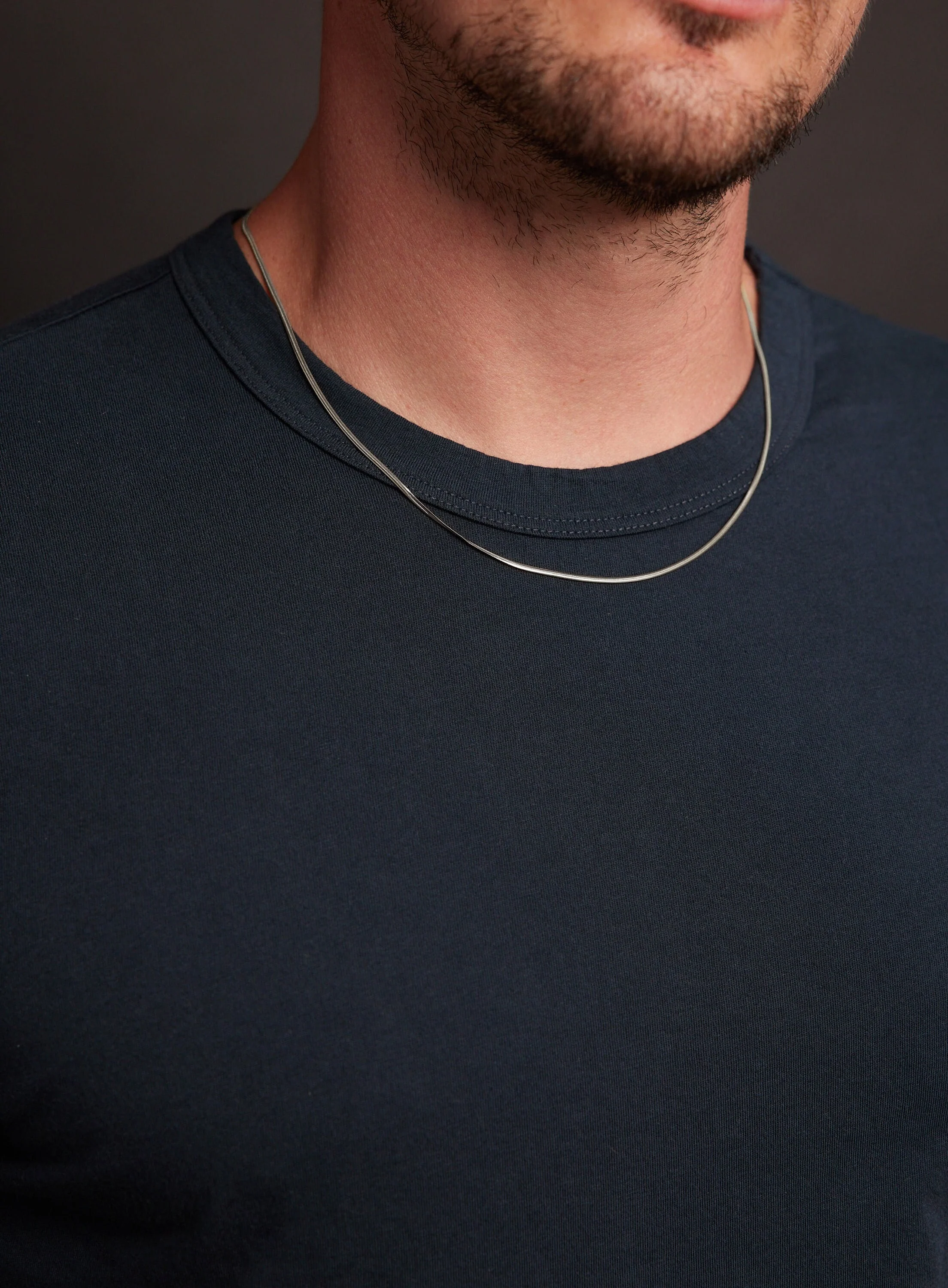 Waterproof 2mm 316L Stainless Steel Herringbone Chain