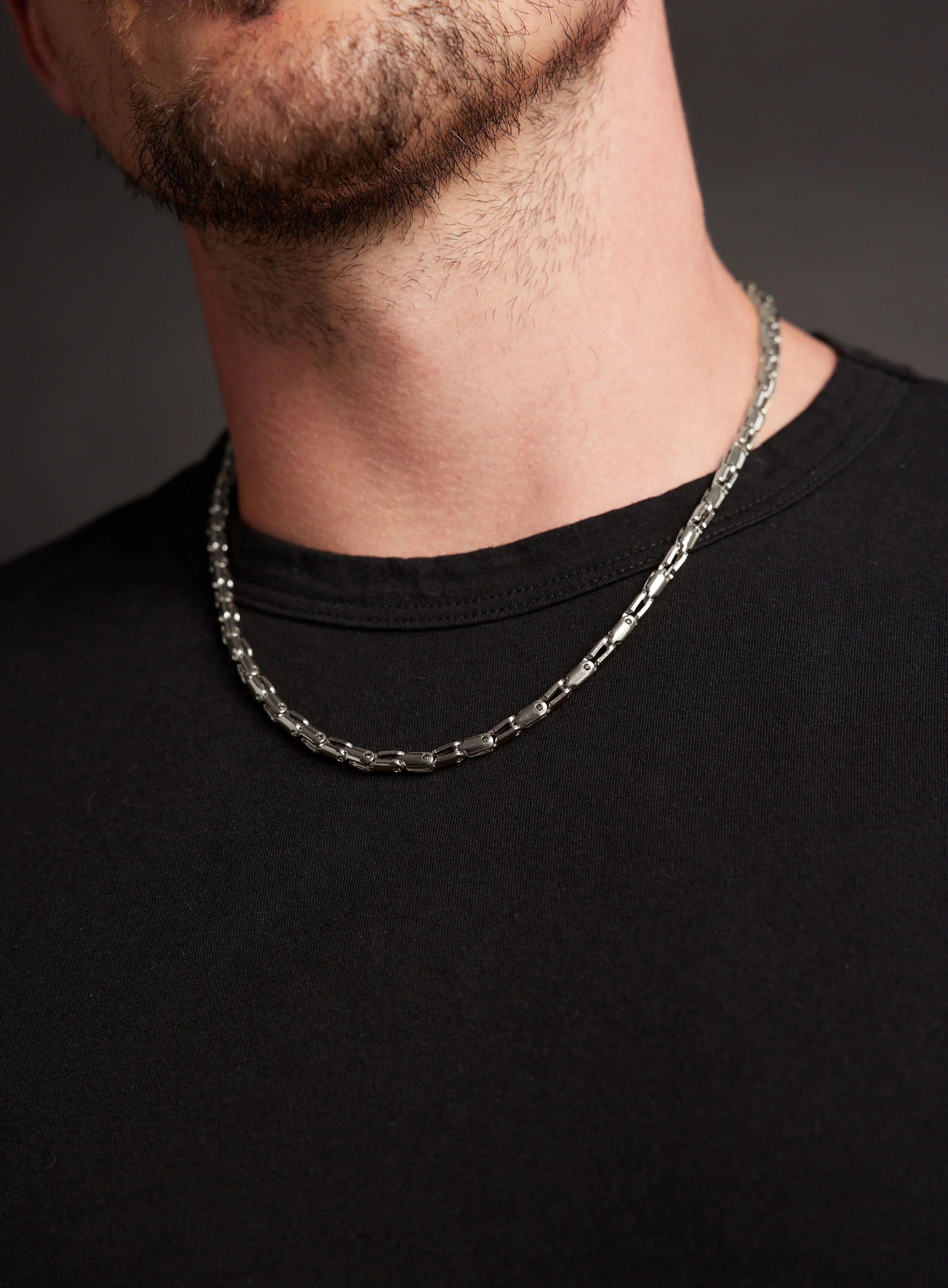 Waterproof 5mm 316L Stainless Steel Chain Necklace for Men - Image 5