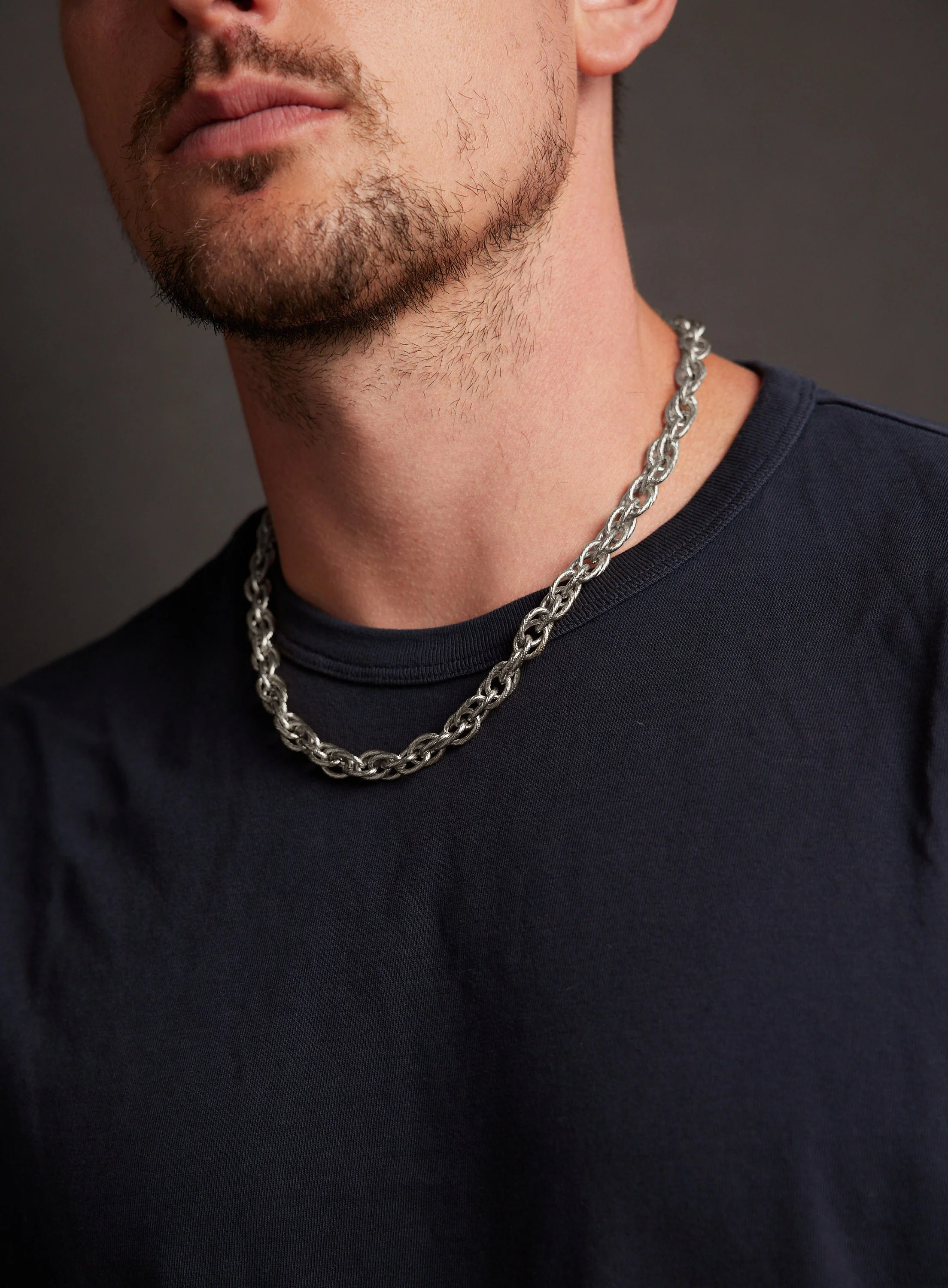 Waterproof CHUNKY Thick Rope Chain Necklace for Men - Image 5