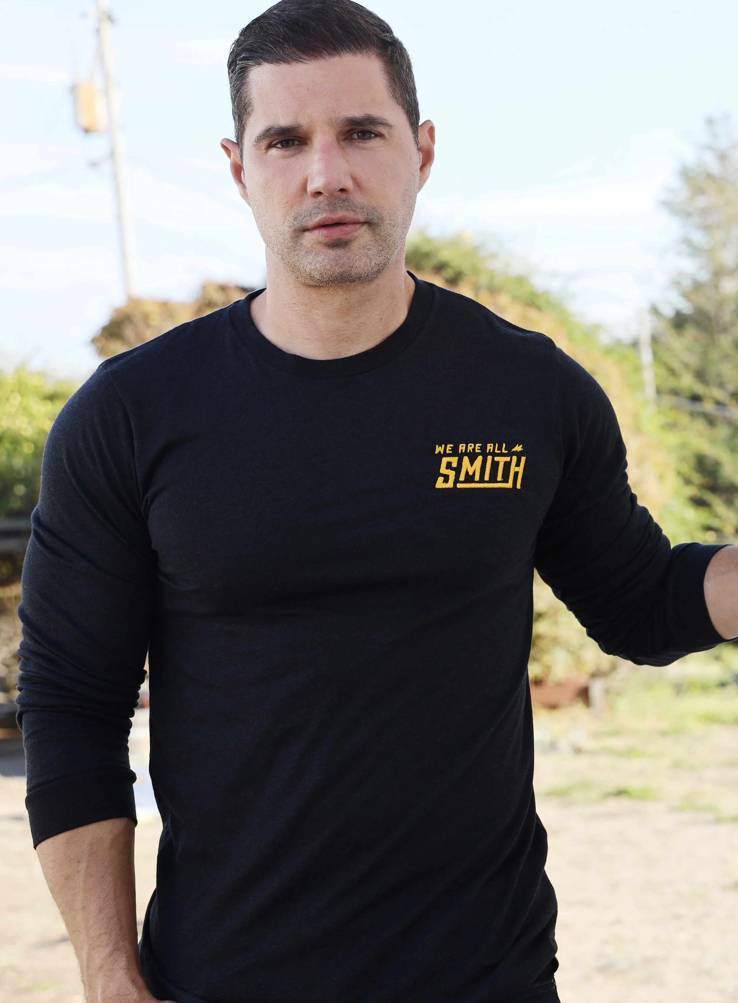 We Are All Smith Logo Unisex Long Sleeve Tee - Image 6